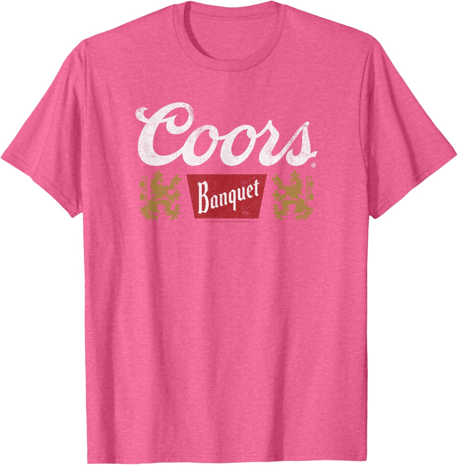 Coors Classic Banquet Beer Logo T-Shirt for Casual Style and Comfort - 7
