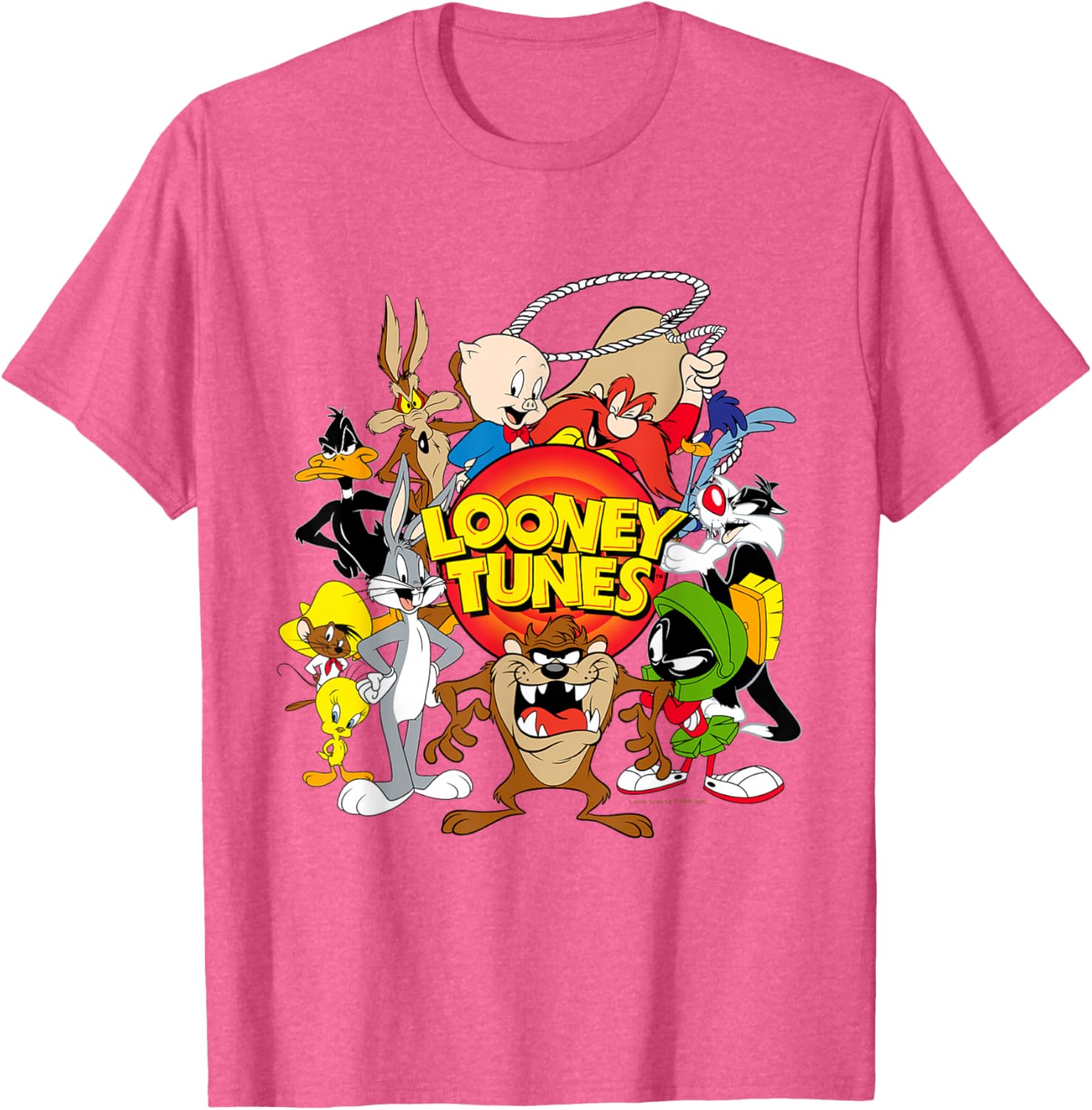 Looney Tunes Character Group T-Shirt for Fun Cartoon Lovers - 4