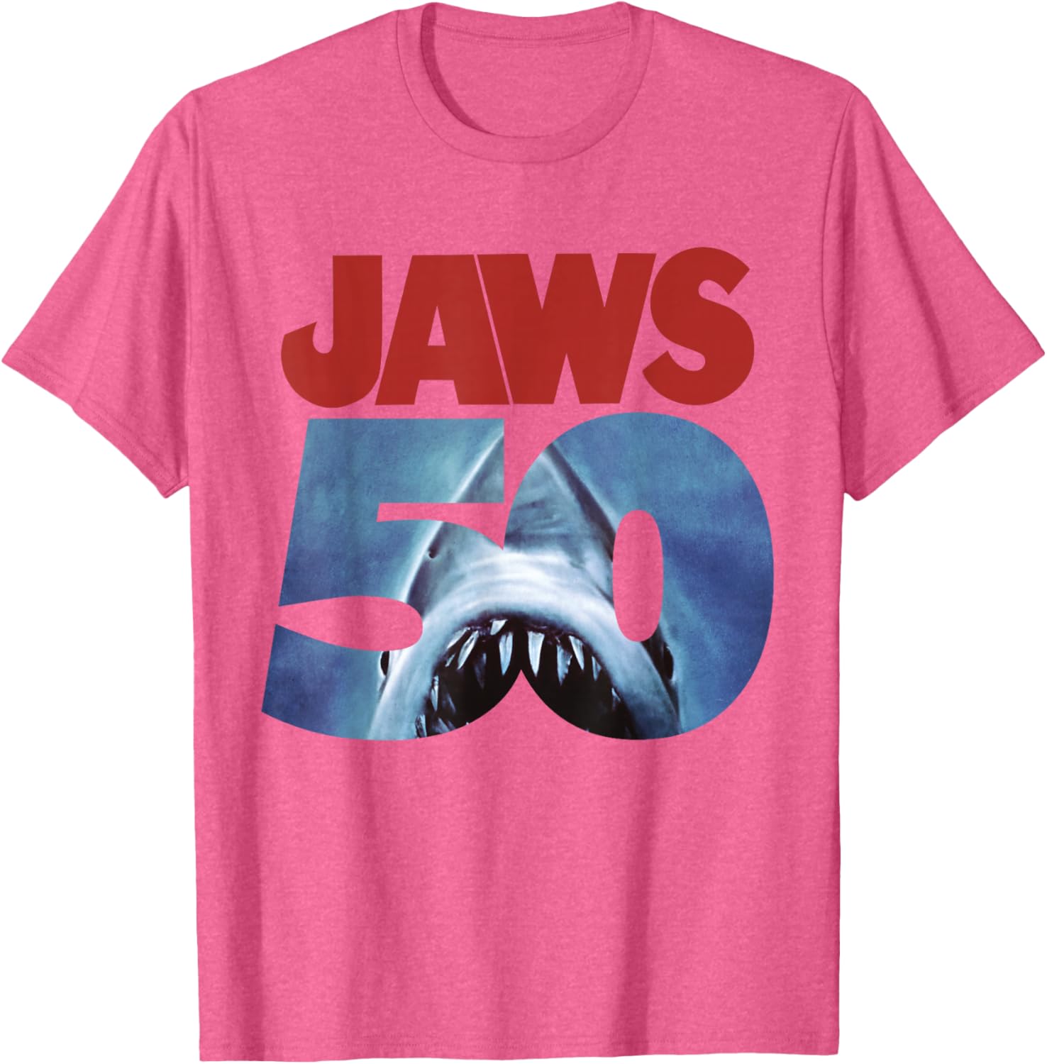 Jaws 50th Anniversary Front and Back T-Shirt for Movie Fans and Collectors - 8