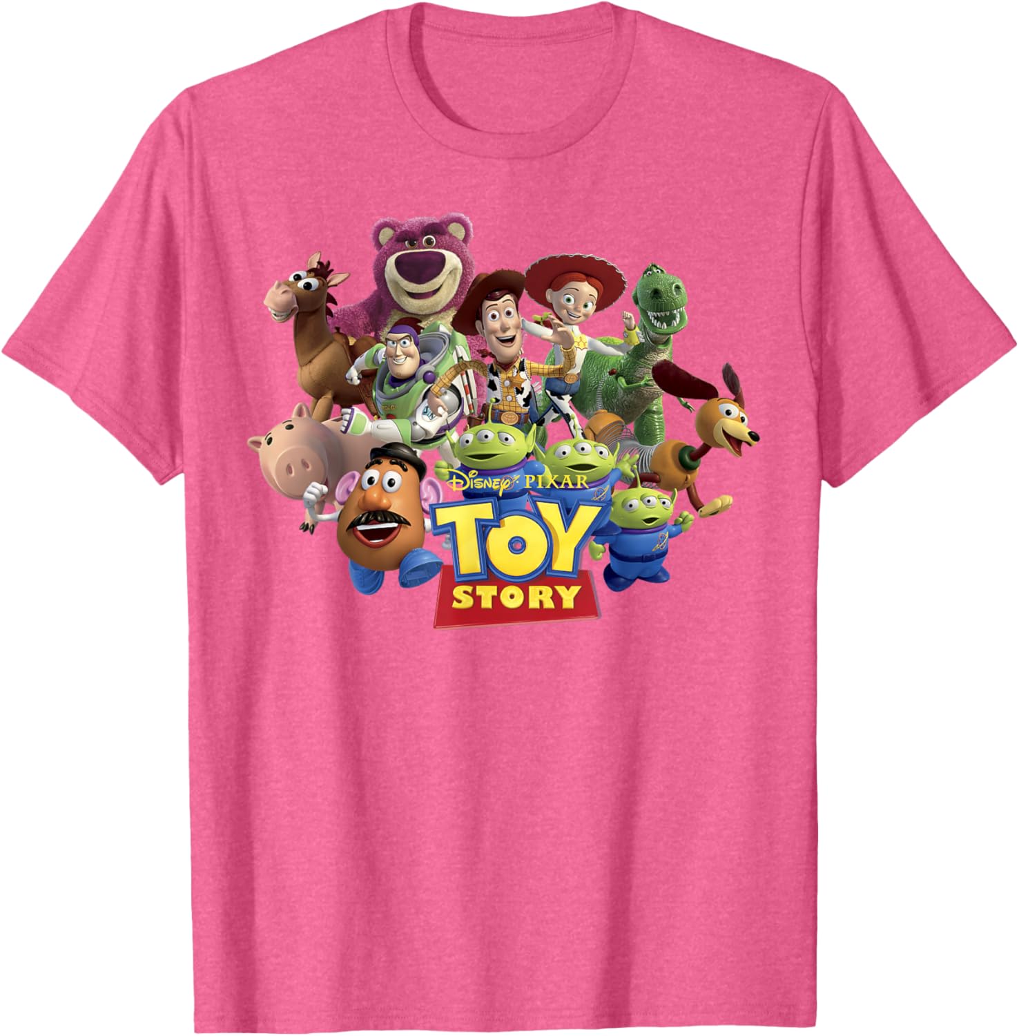 Disney Pixar Toy Story Buzz Woody Jessie Running T-Shirt for Kids - 5