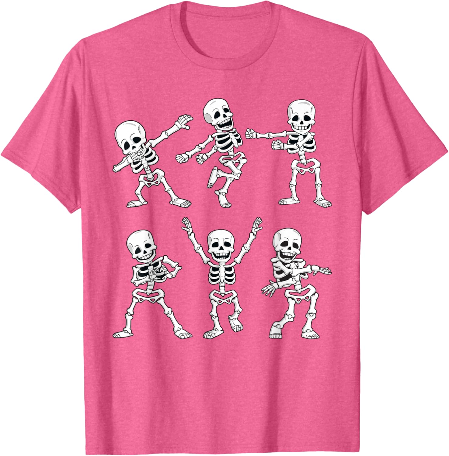 Dancing Skeletons Halloween T-Shirt for Boys and Girls Fun Dance Challenge - 12