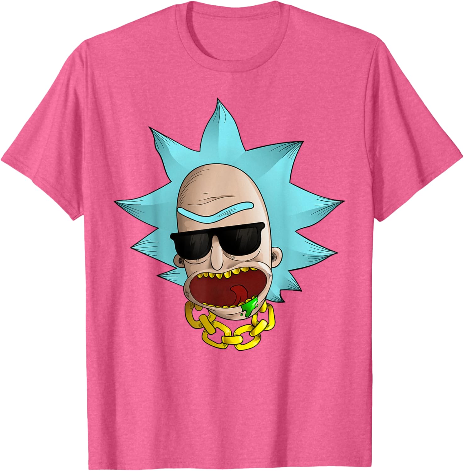 Mademark x Rick and Morty Cool Chained Reaction T-Shirt for Fans - 15