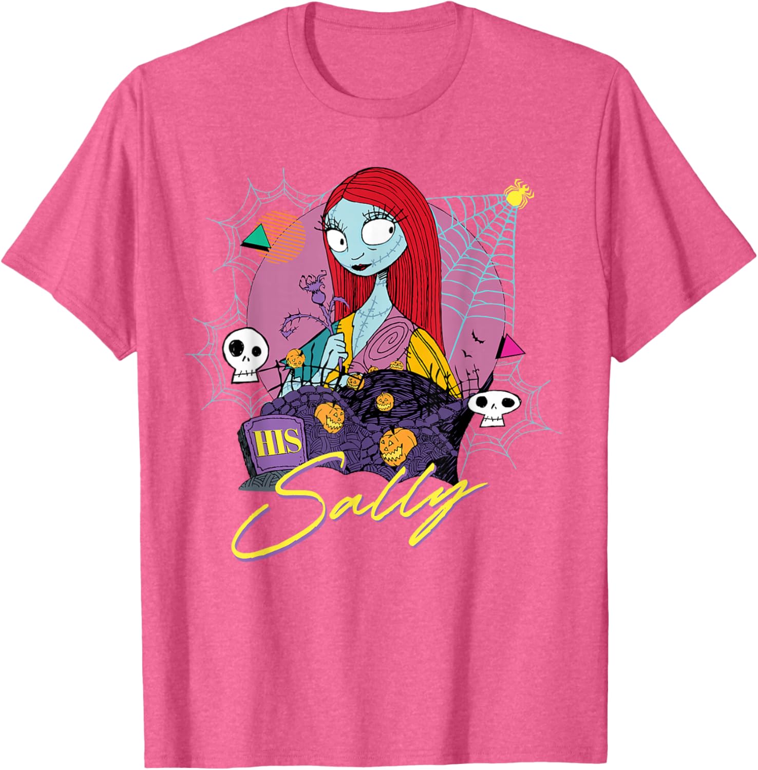 Disney The Nightmare Before Christmas Matching His Sally T-Shirt for Couples - 15