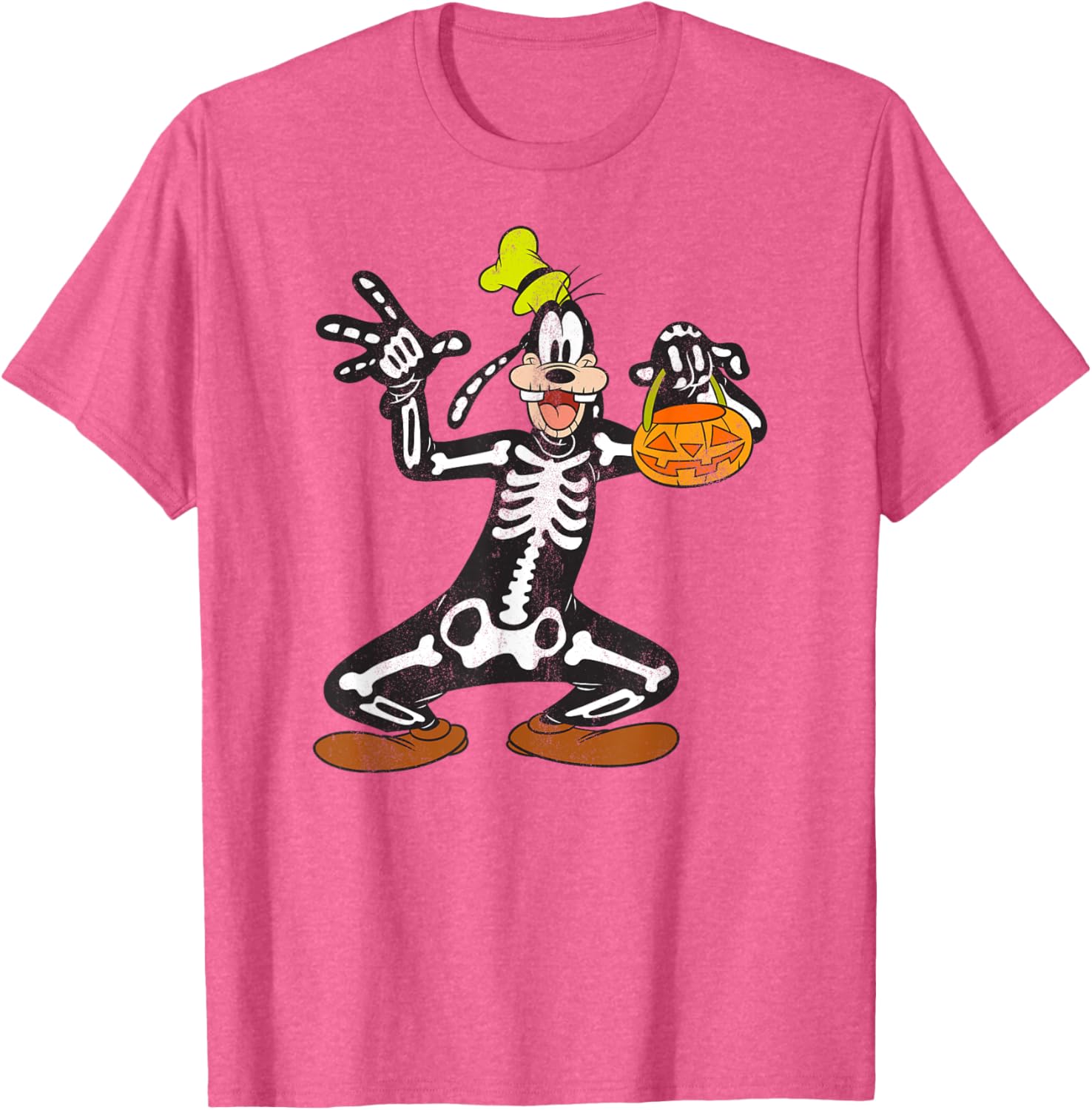 Disney Goofy Skeleton Halloween T-Shirt for Fun Festive Occasions - 3