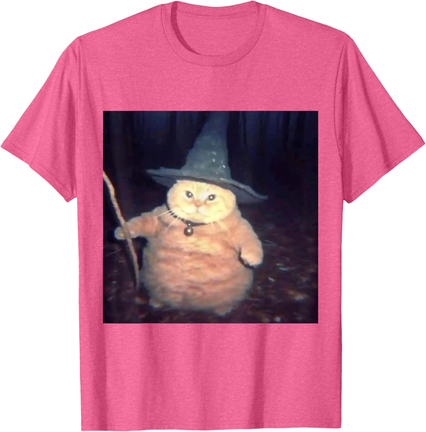 Funny Wizard Cat Halloween T-Shirt for Cat Lovers and Meme Fans - 14
