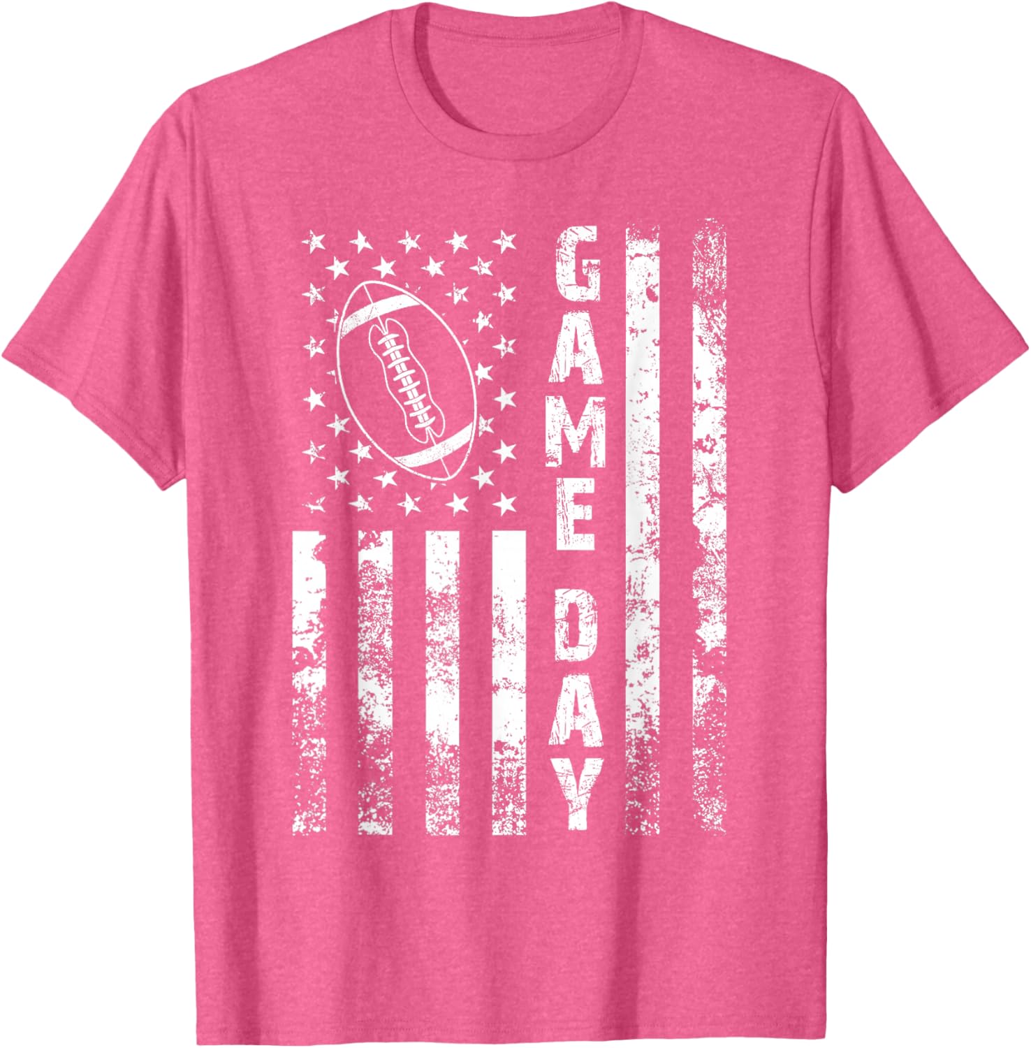 Game Day Flag American Football T-Shirt for Loving Moms and Dads - 6