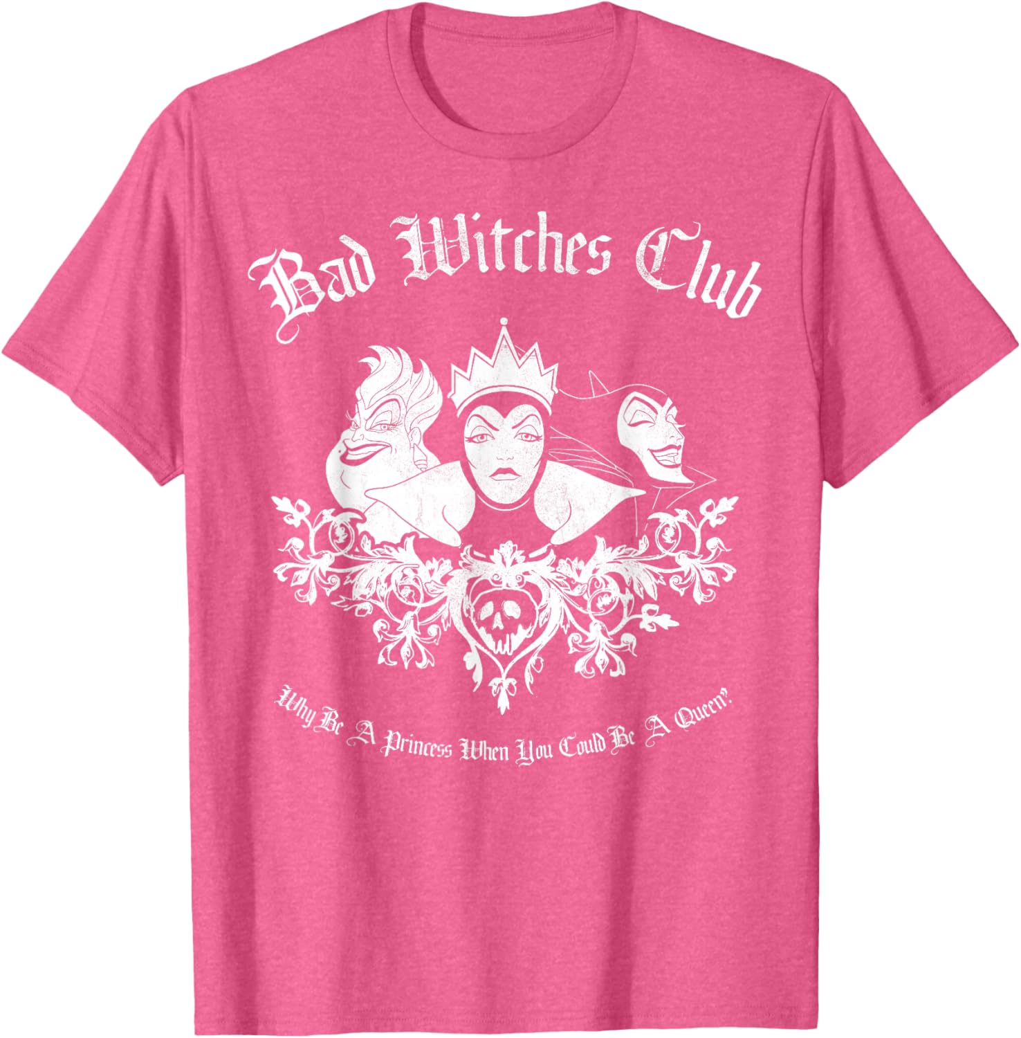 Disney Villains Bad Witches Club Vintage T-Shirt for Fans and Collectors - 6