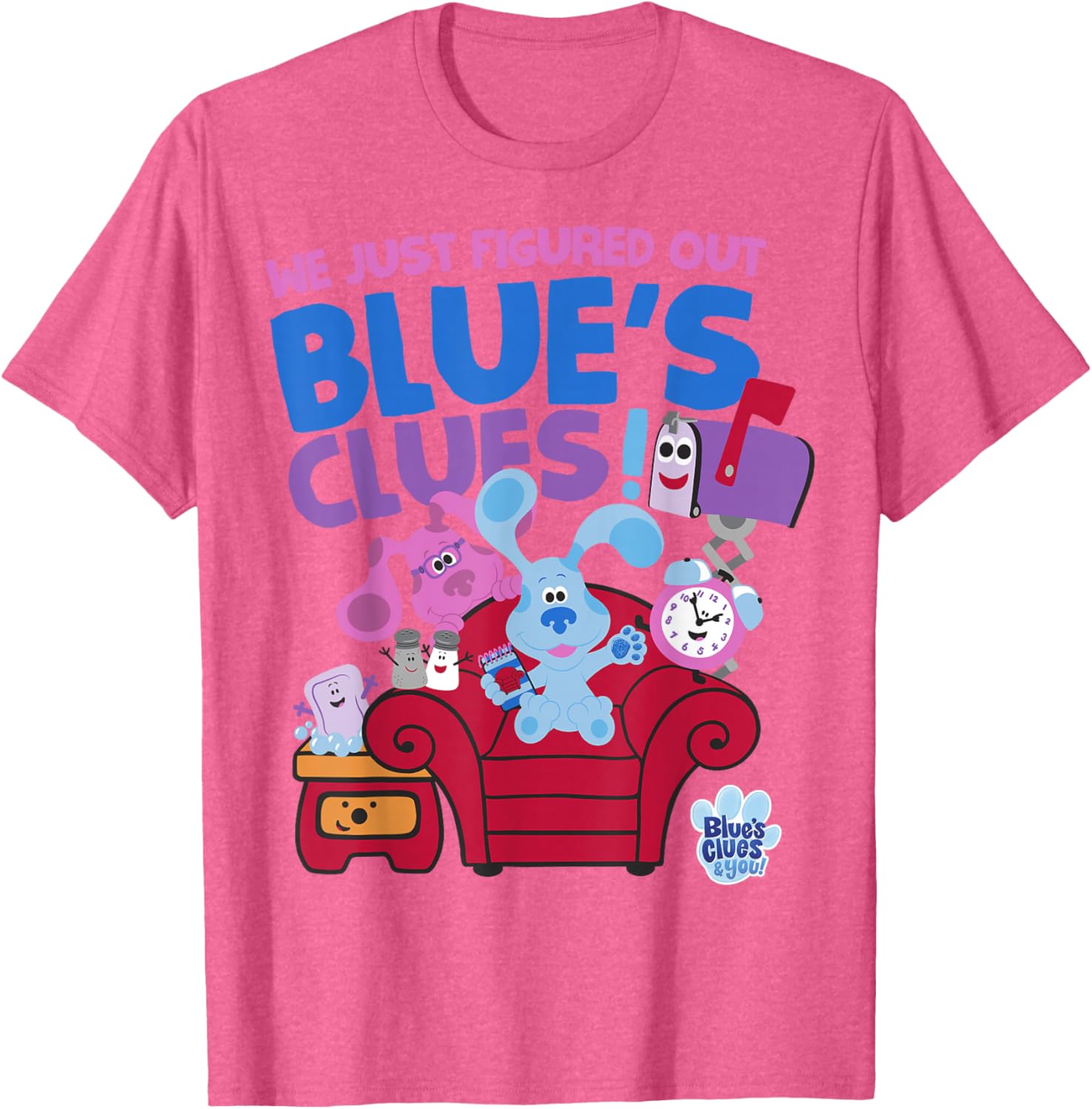 Blue's Clues & You Just Figured Out Group Shot T-Shirt for Kids - 9