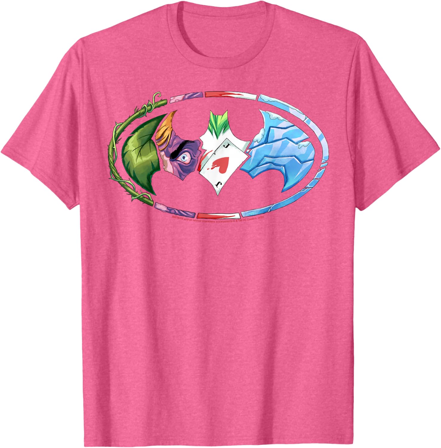 Batman Villains Logo T-Shirt for Fans of DC Comics Apparel - 6