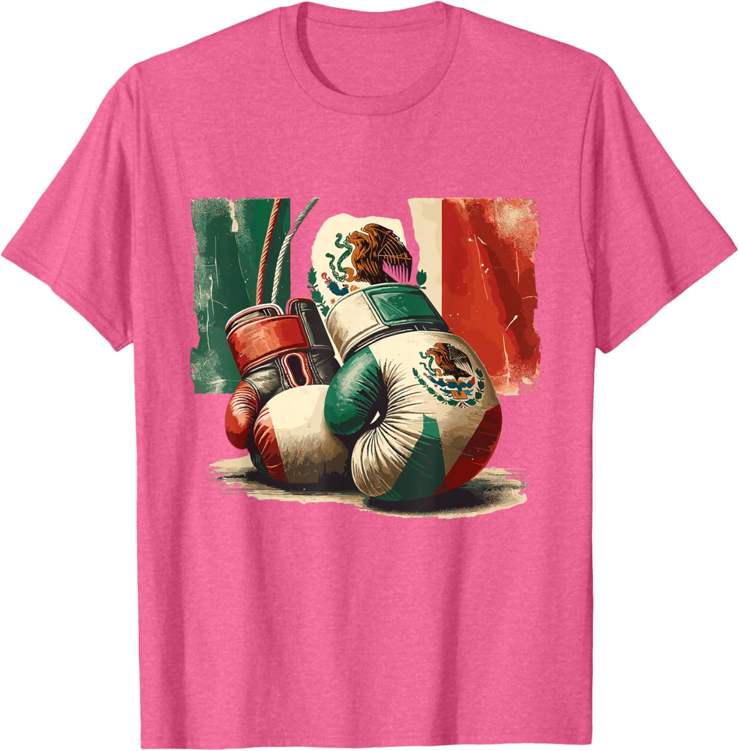 Boxing Mexico T-Shirt Stylish Graphic Tee for Fans of Boxing and Culture - 6