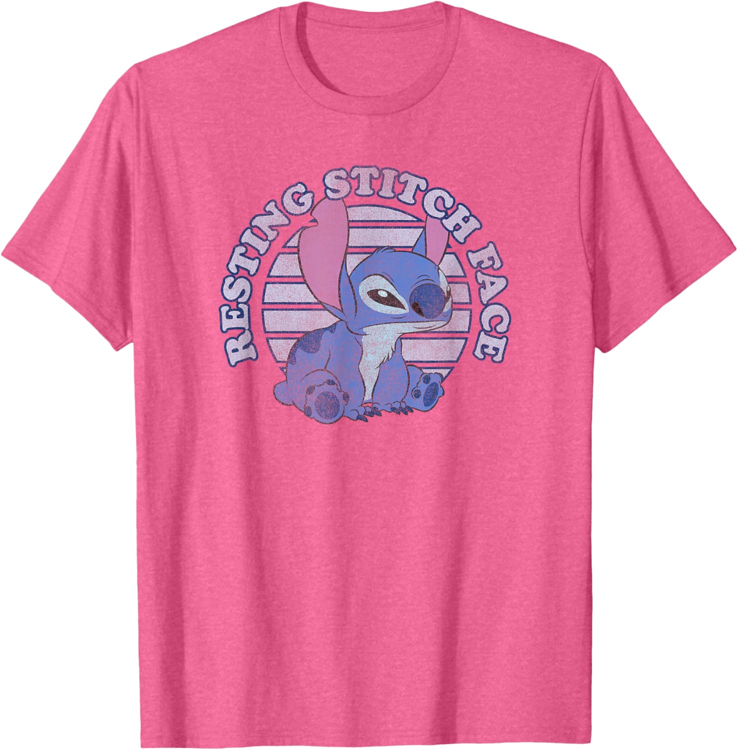 Disney Lilo & Stitch Resting Stitch Face T-Shirt for Fans and Collectors - 14