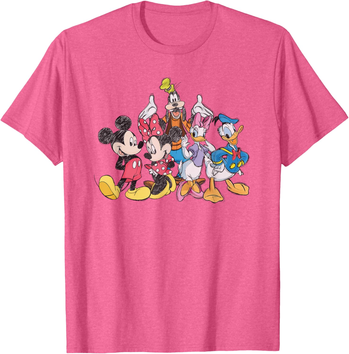 Mickey Mouse and Friends Short Sleeve T-Shirt for Kids and Adults - 3