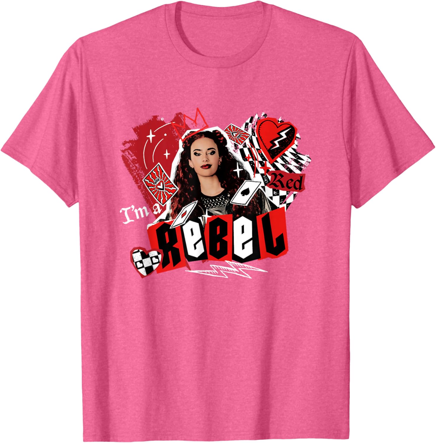 Disney Descendants The Rise Of Red I'm A Rebel Vintage T-Shirt for Fans - 3