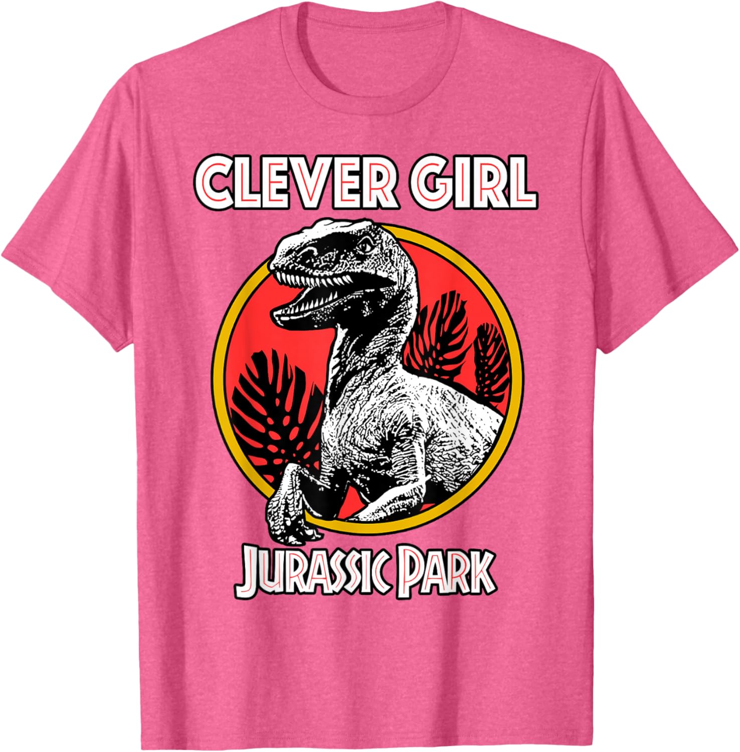 Jurassic Park Retro Raptor Clever Girl T-Shirt for Dino Lovers - 8
