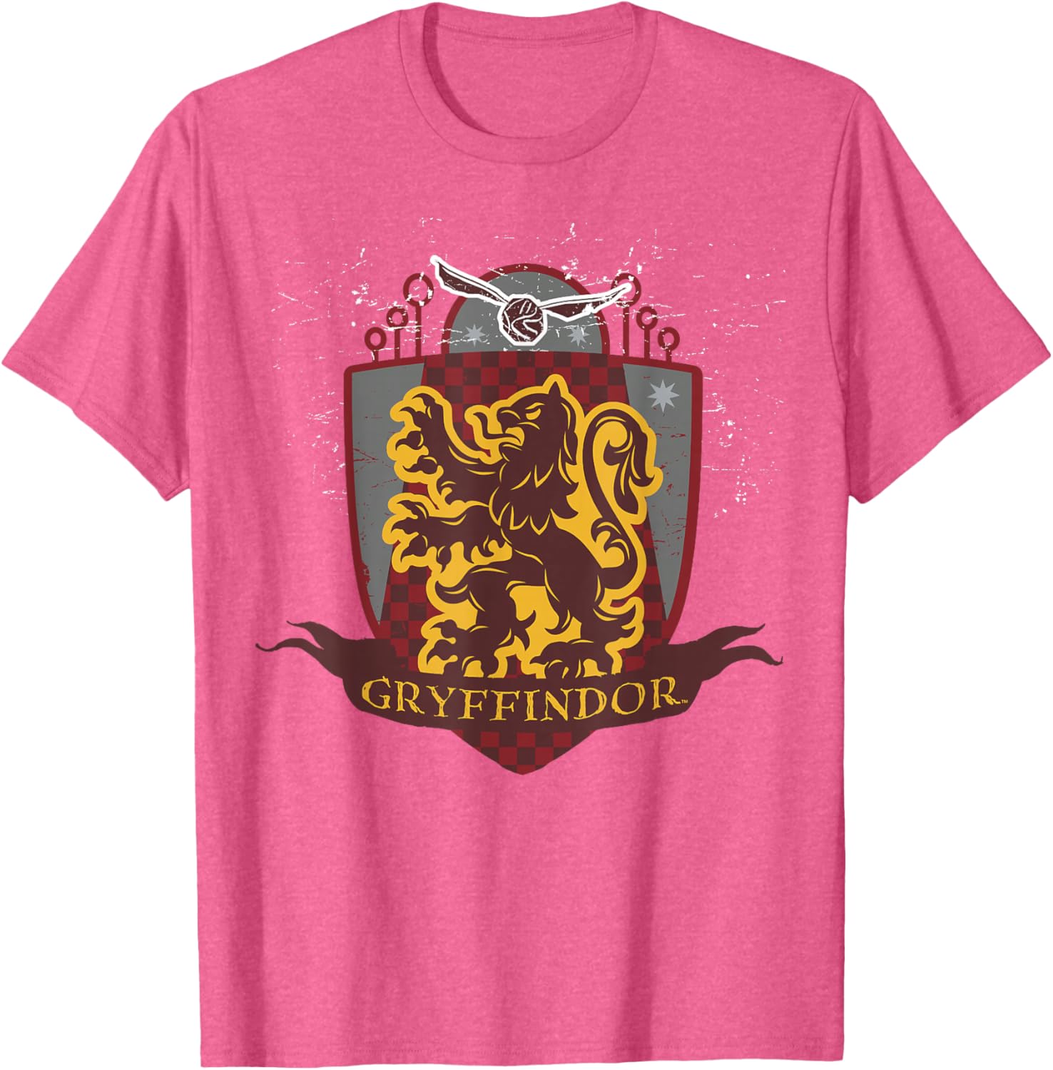 Gryffindor Quidditch Shield T-Shirt for Harry Potter Fans - 3