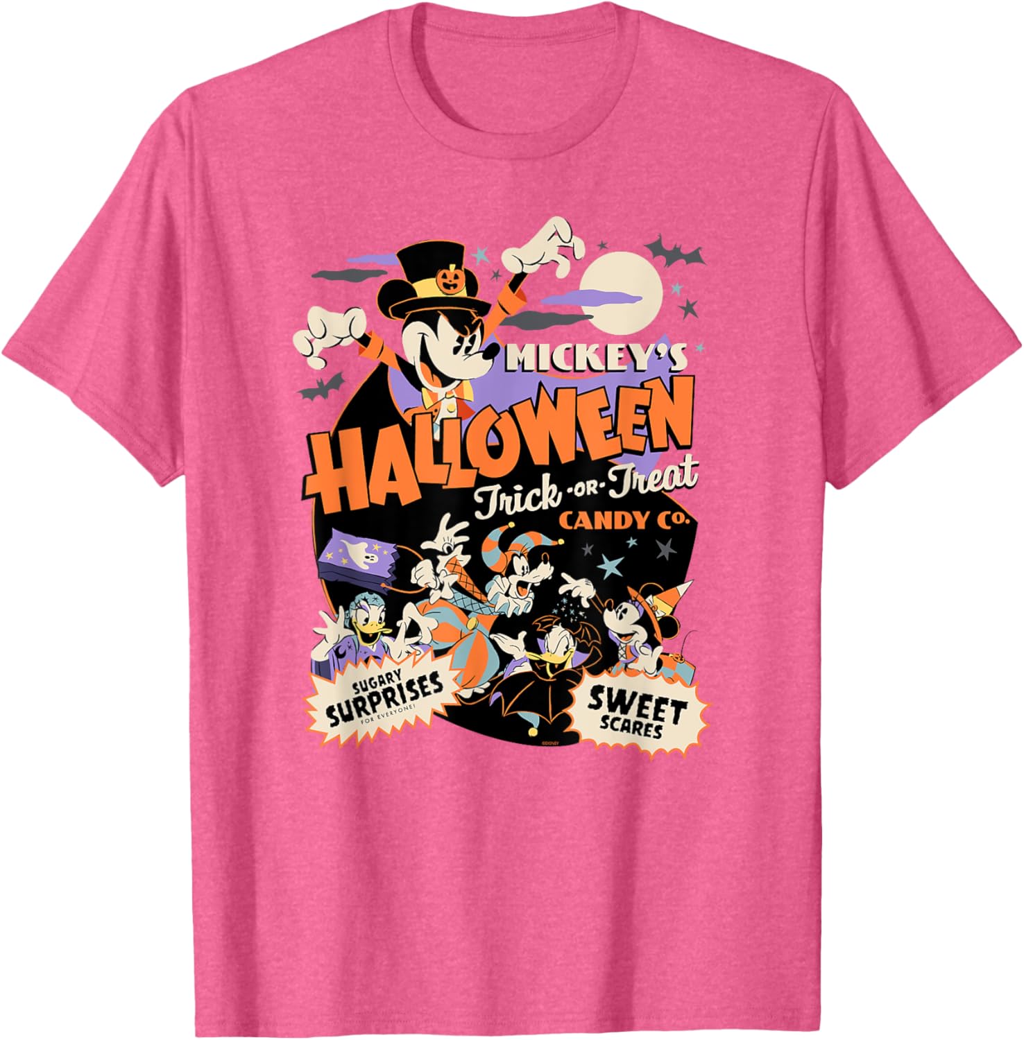 Disney Mickey Halloween Trick or Treat Candy Co T-Shirt for Kids - 26
