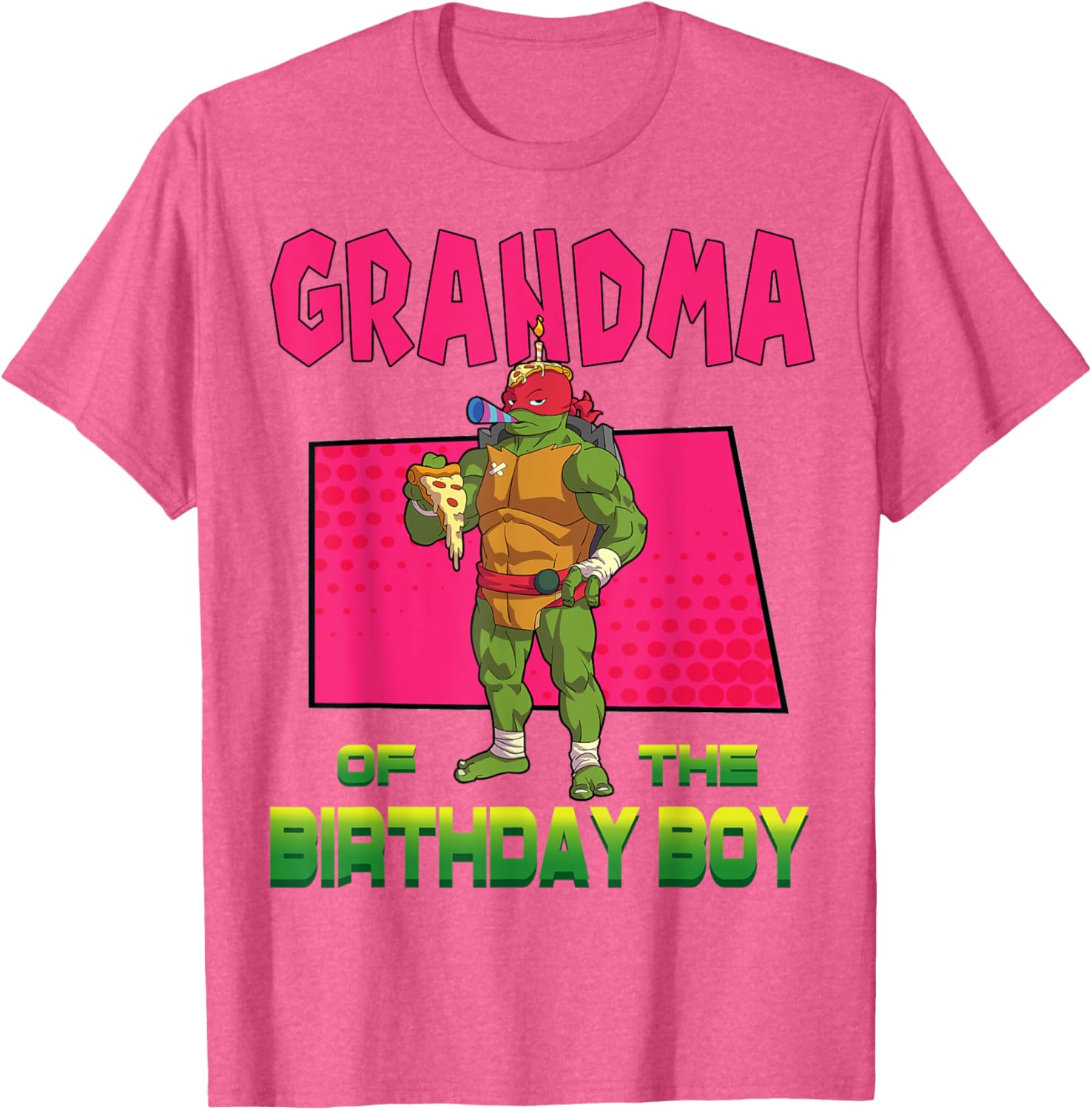 Mademark Raphael Birthday Boy Pizza Party T-Shirt for Kids - 18