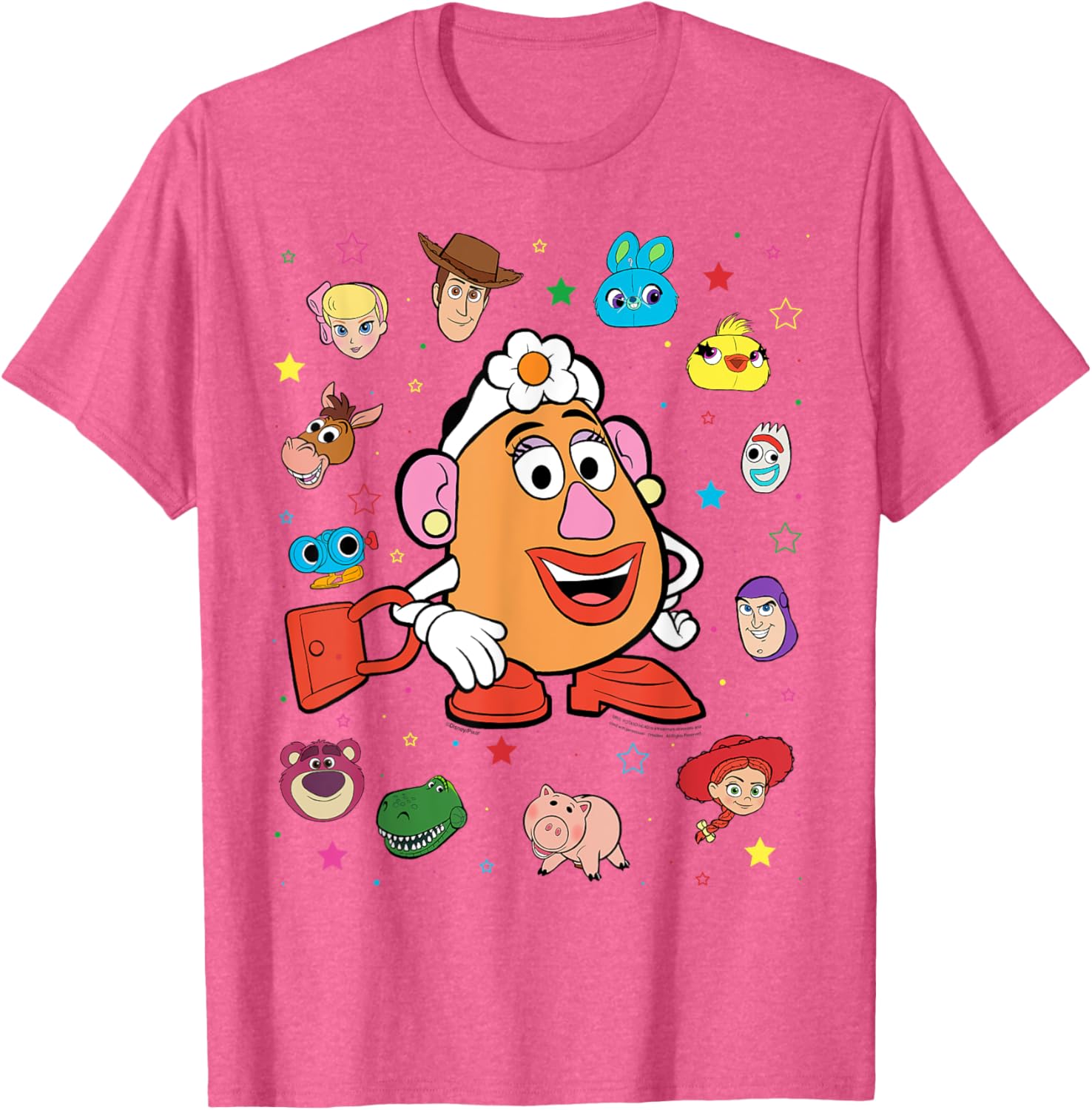 Fun Toy Story Mrs. Potato Head Costume T-Shirt for Kids and Adults - 2