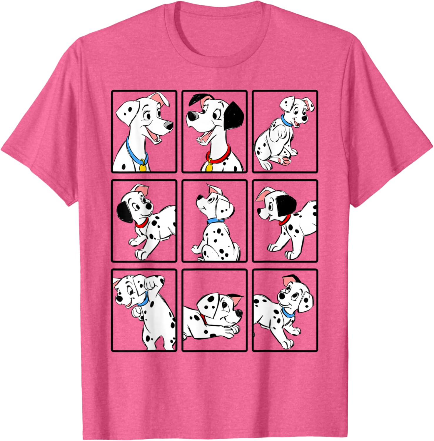 Disney 101 Dalmatians Puppy Group T-Shirt for Fun Pet Lovers - 2