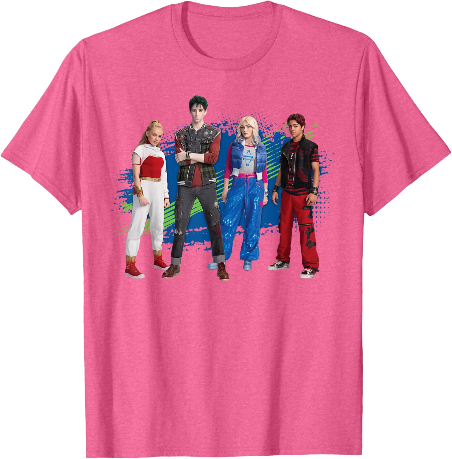 Disney Zombies 4 T-Shirt featuring Nova, Victor, Zed, and Addison - 3