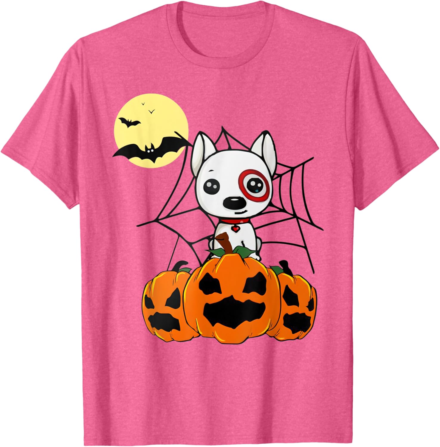 Halloween Bullseye Target Team Member Sticker T-Shirt for Fun Festivities - 19