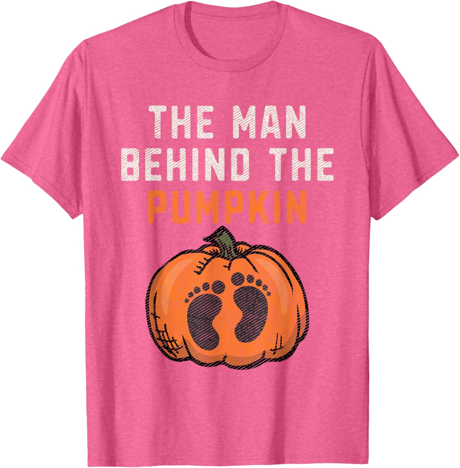 Funny Pumpkin Dad Halloween Pregnancy Reveal T-Shirt for Expecting Fathers - 25
