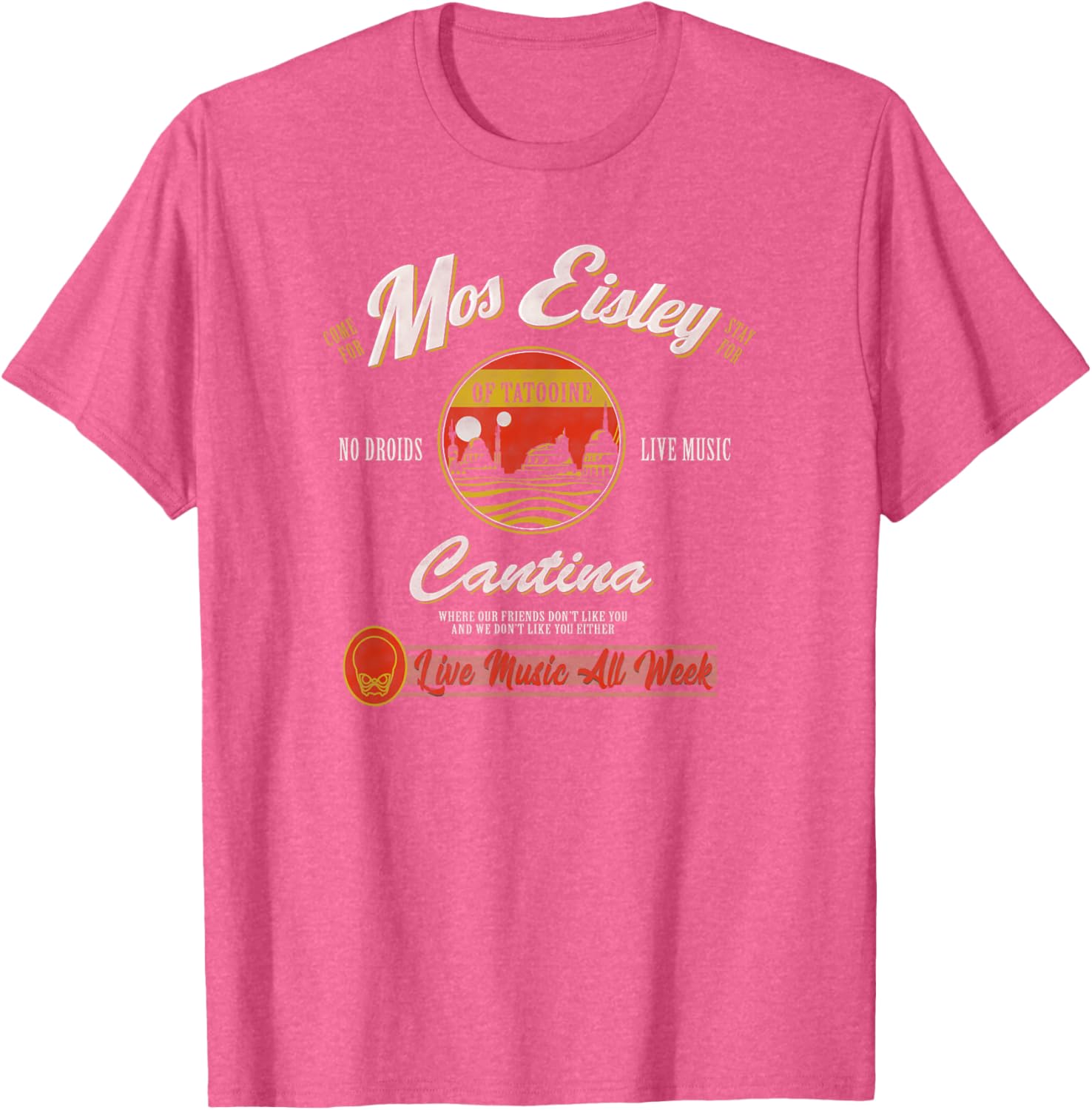 Star Wars Mos Eisley Cantina Live Music T-Shirt for Fans and Collectors - 12