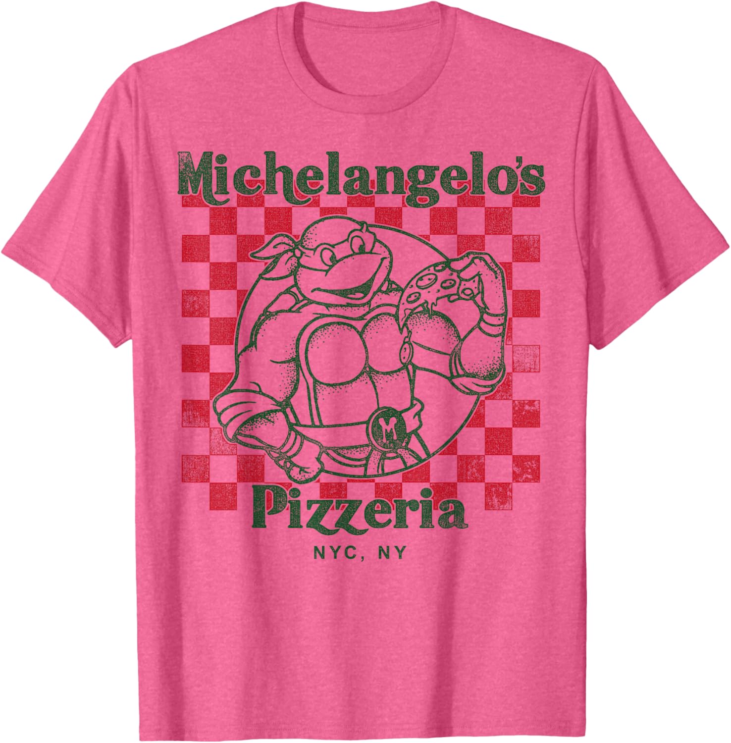 Teenage Mutant Ninja Turtles Mikey's Yummy Pizza Short Sleeve T-Shirt - 1