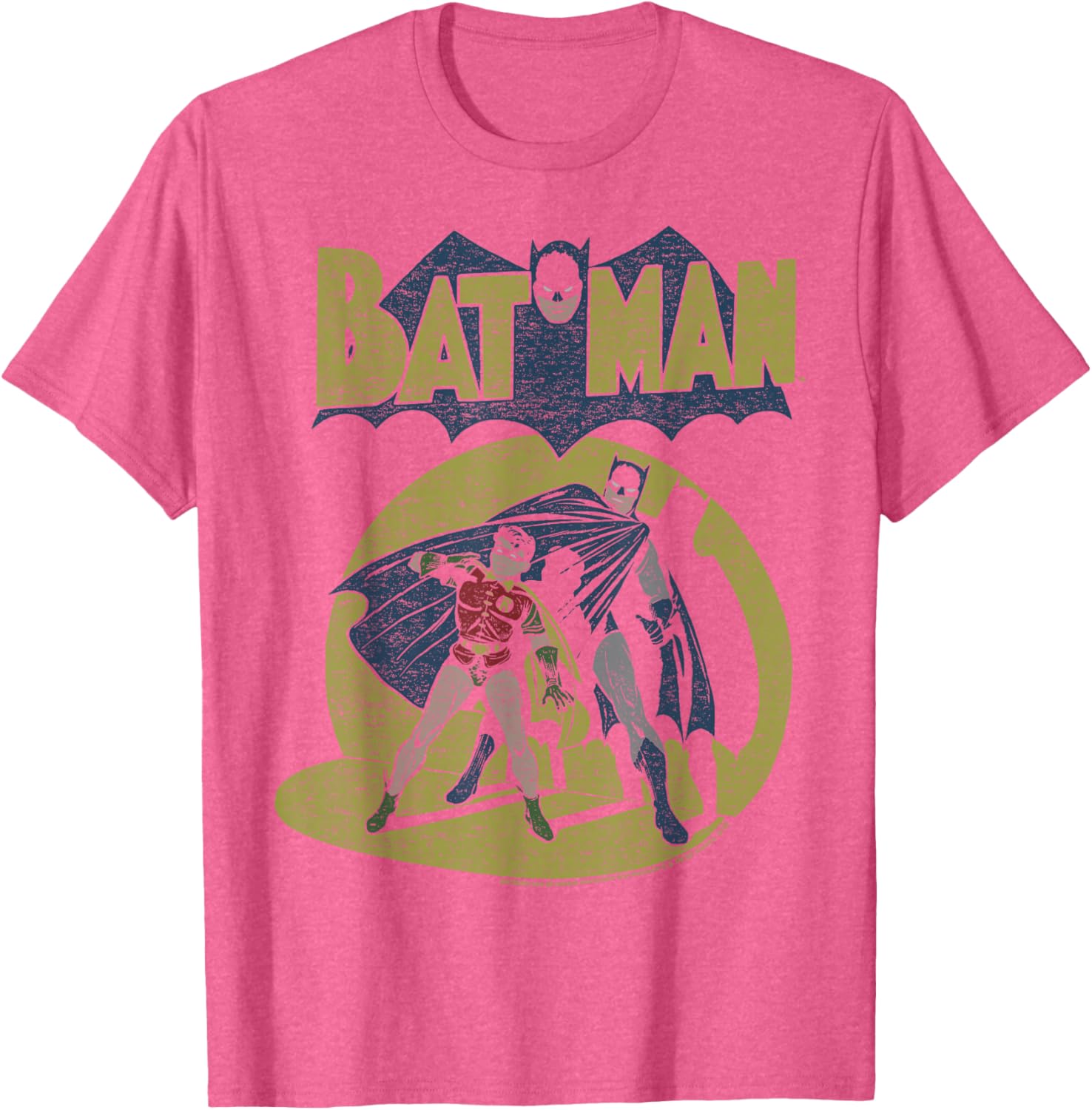 DC Comics Batman Vintage Spotlight T-Shirt for Fans of Classic Style - 2