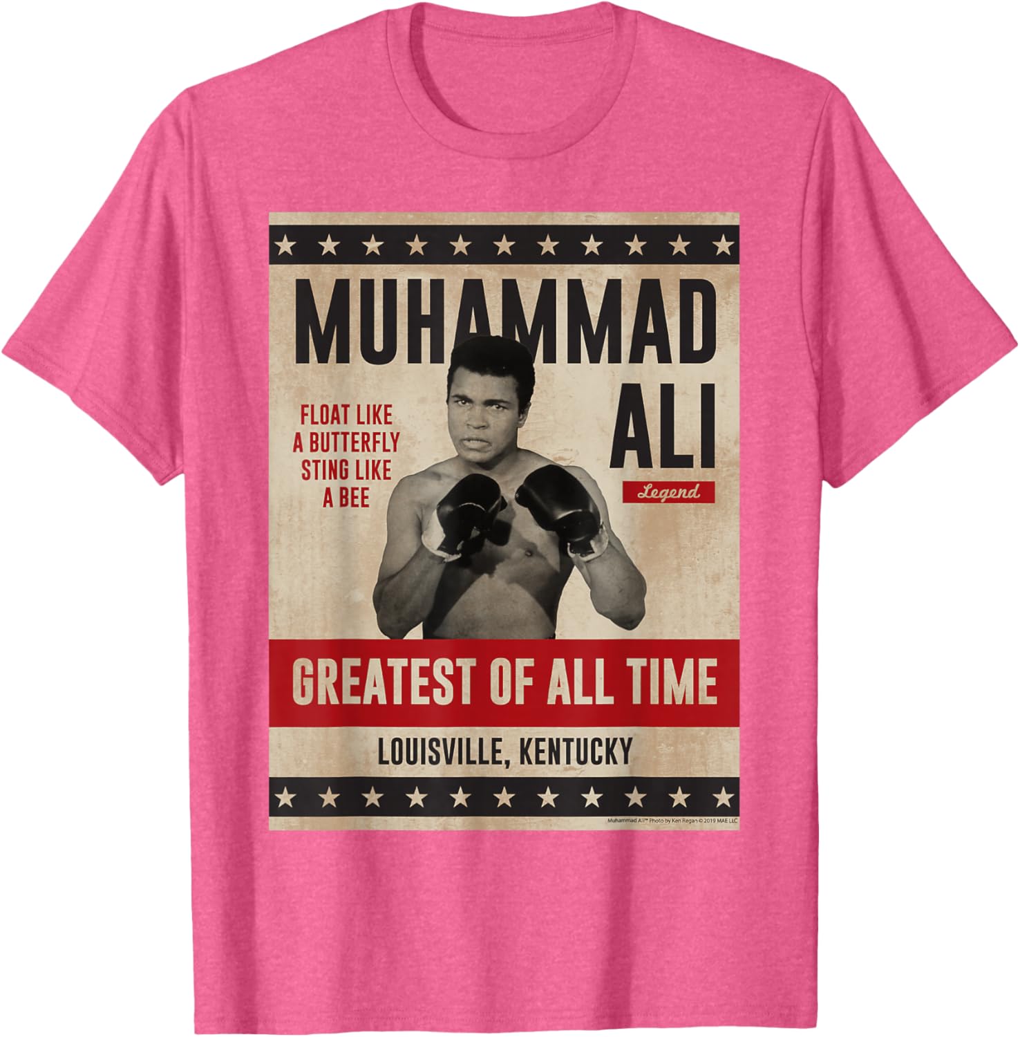 Muhammad Ali Poster T-Shirt for Fans - Stylish Graphic Tee - 1
