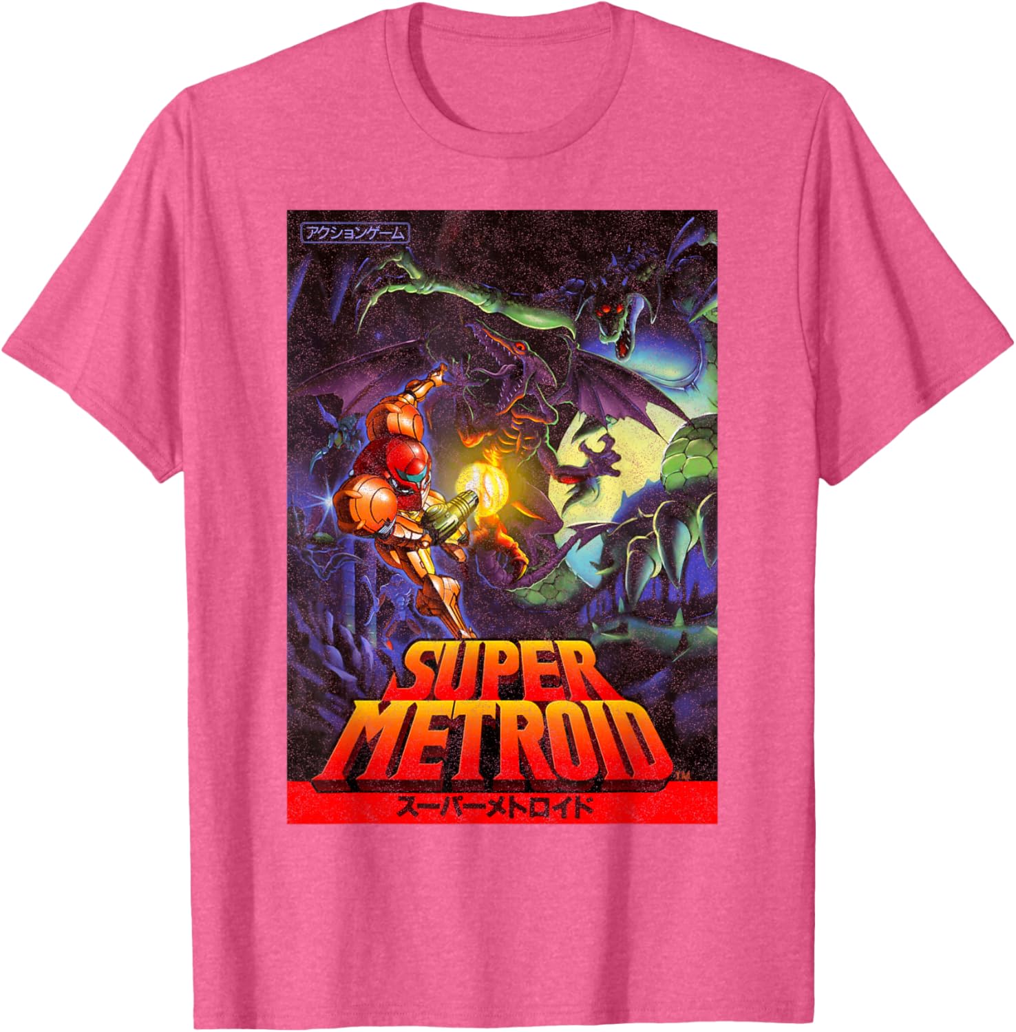 Samus Super Metroid T-Shirt for Fans of Nintendo Gaming Adventure - 5