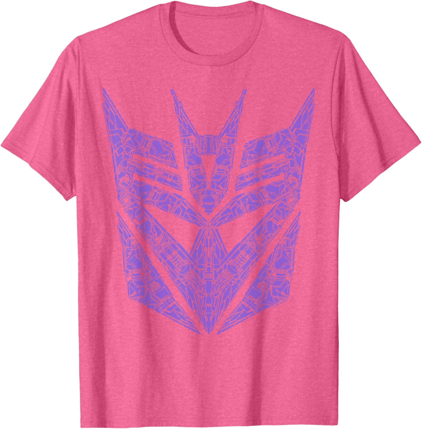 Decepticon Purple Icon Logo T-Shirt for Transformers Fans - 9