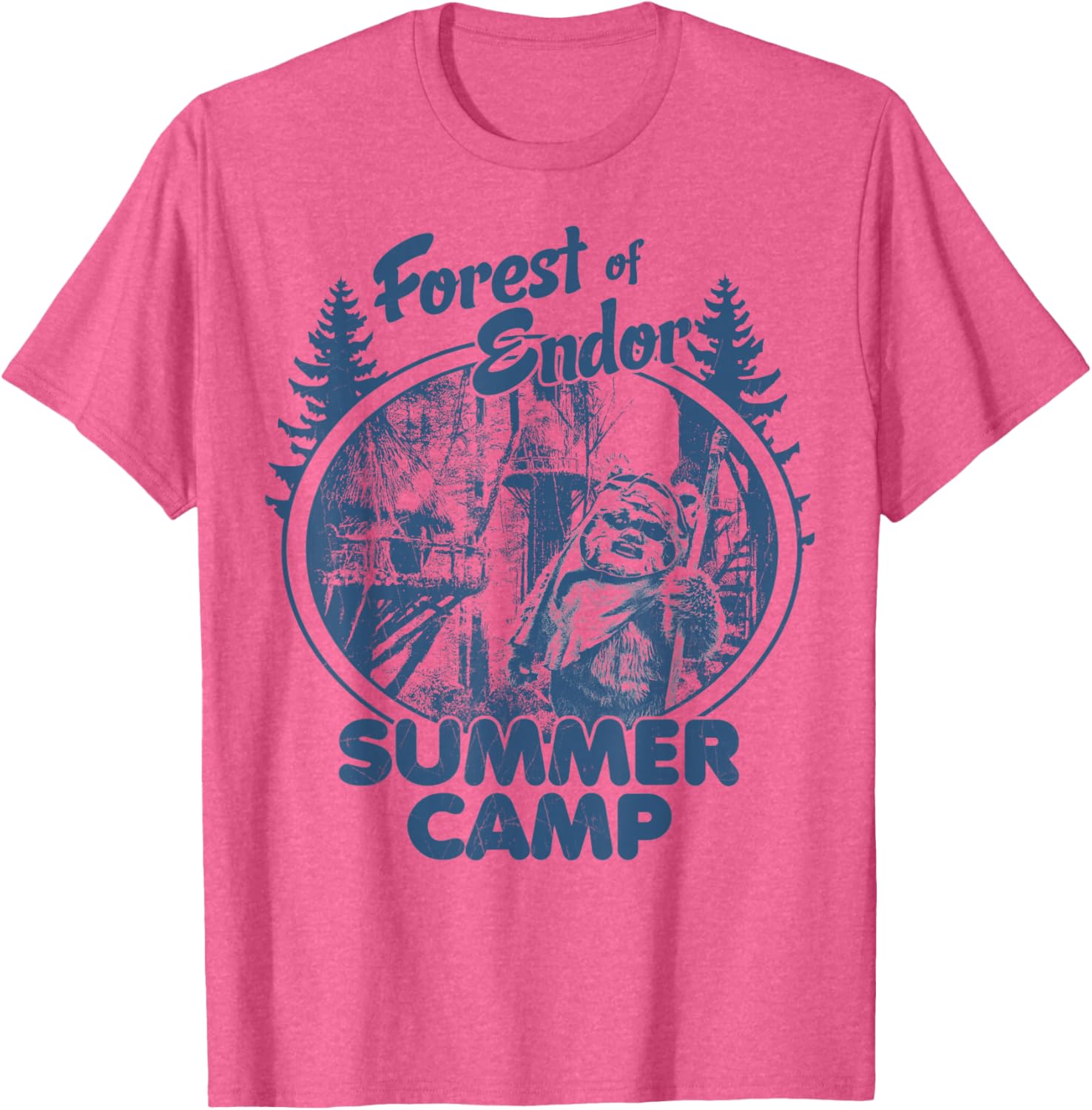 Star Wars Wicket Ewoks Endor Summer Camp T-Shirt for Disney Fans - 10