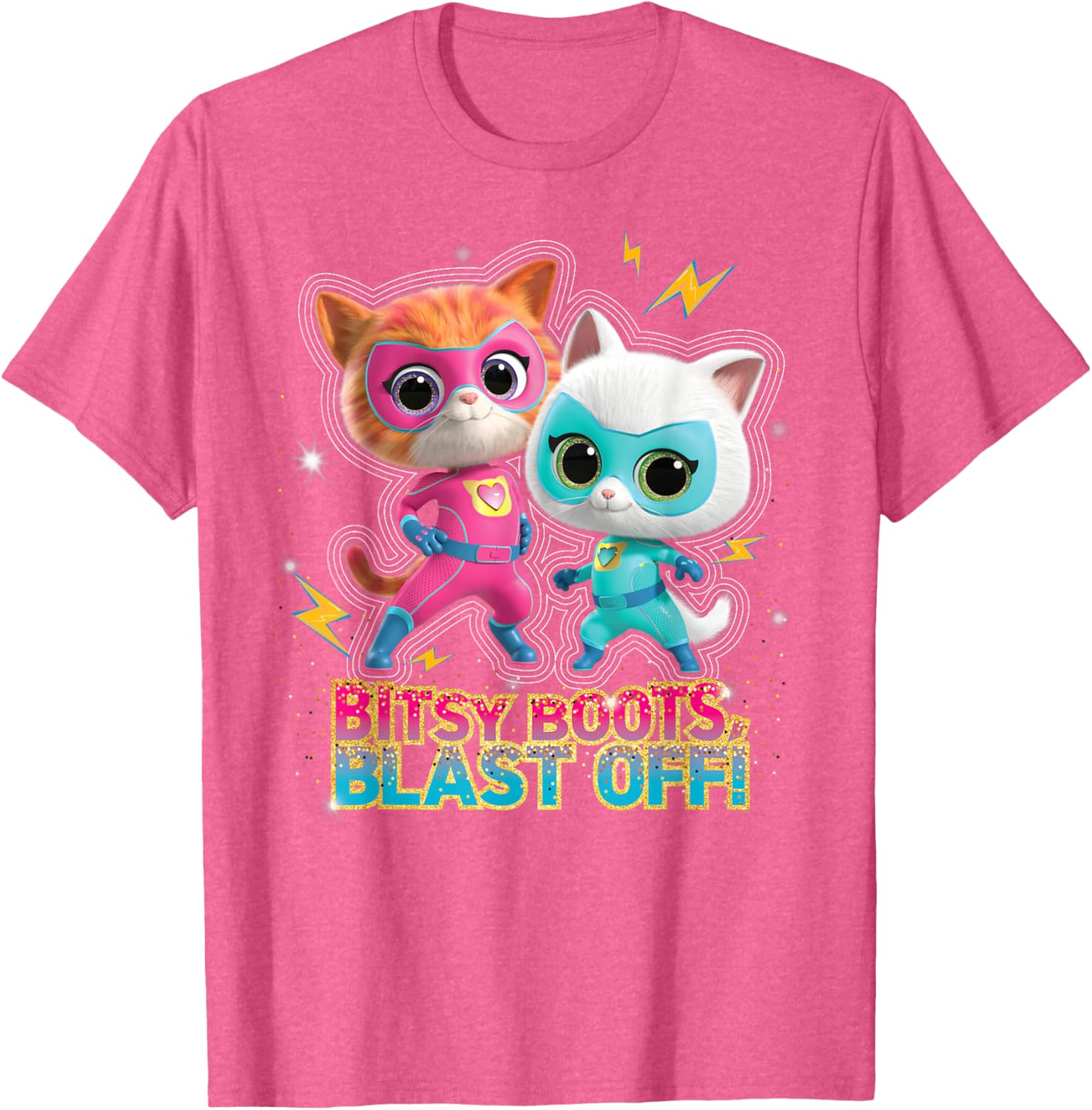 Disney Junior SuperKitties Ginny and Bitsy Blast Off T-Shirt for Kids - 23