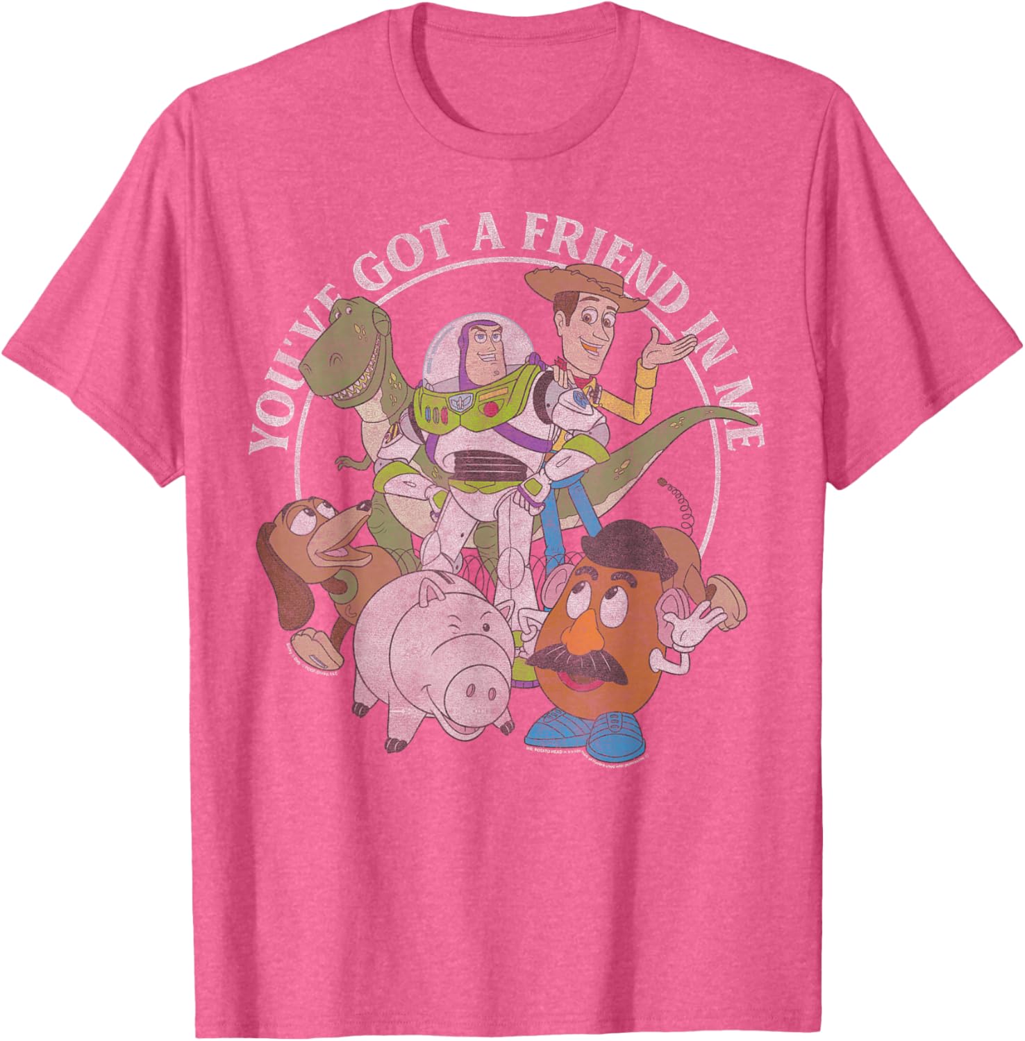 Disney Pixar Toy Story You've Got A Friend In Me Group Shot T-Shirt - 2