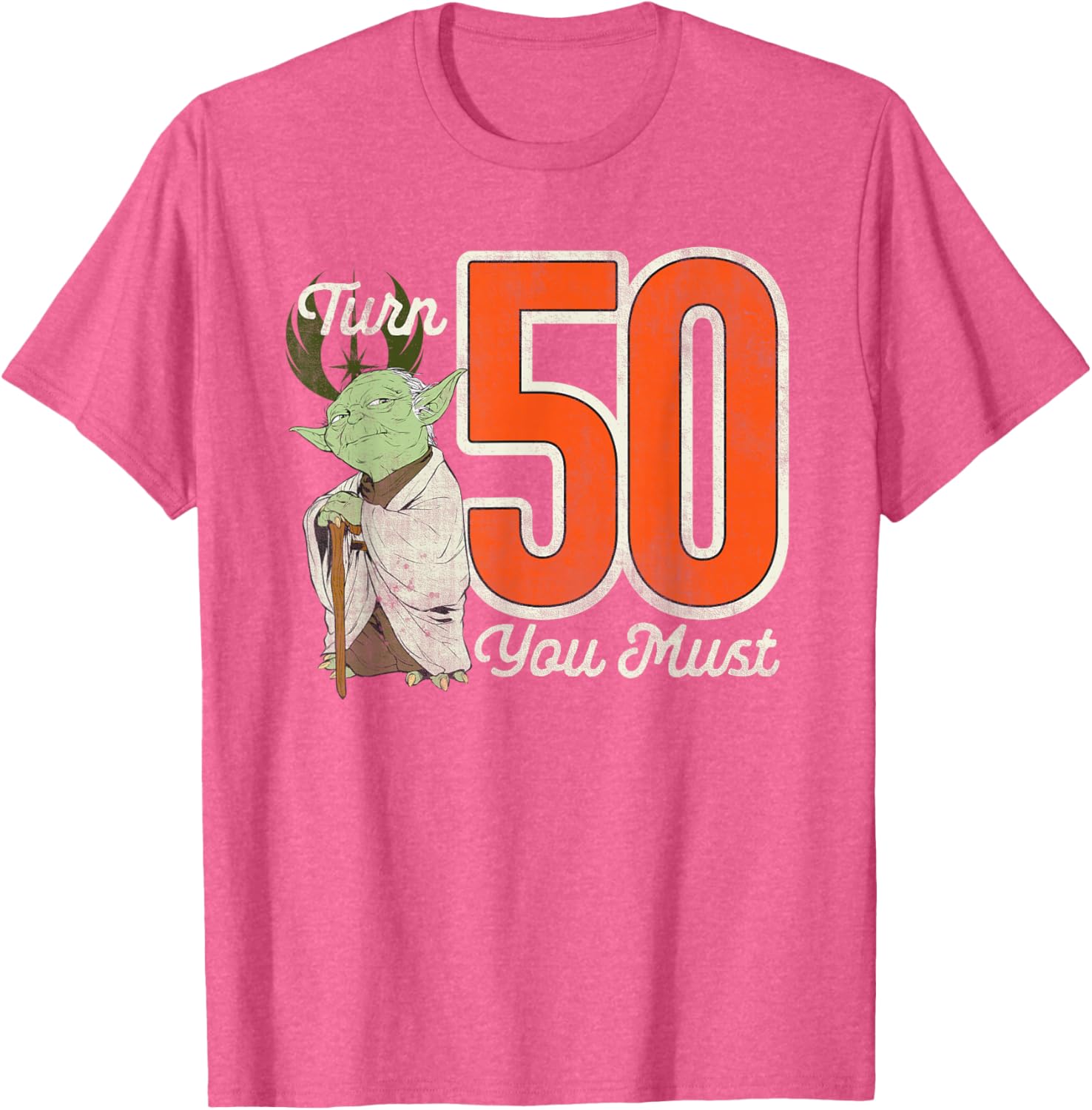 Star Wars Yoda 50th Birthday T-Shirt for Fans of All Ages - 7