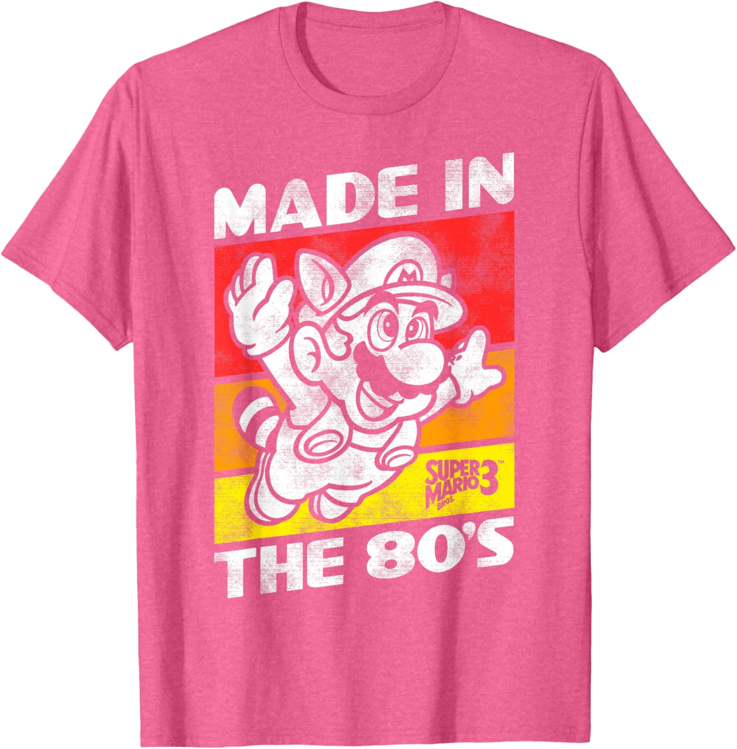 Retro Nintendo Super Mario 3 T-Shirt for 80's Gaming Fans - 6
