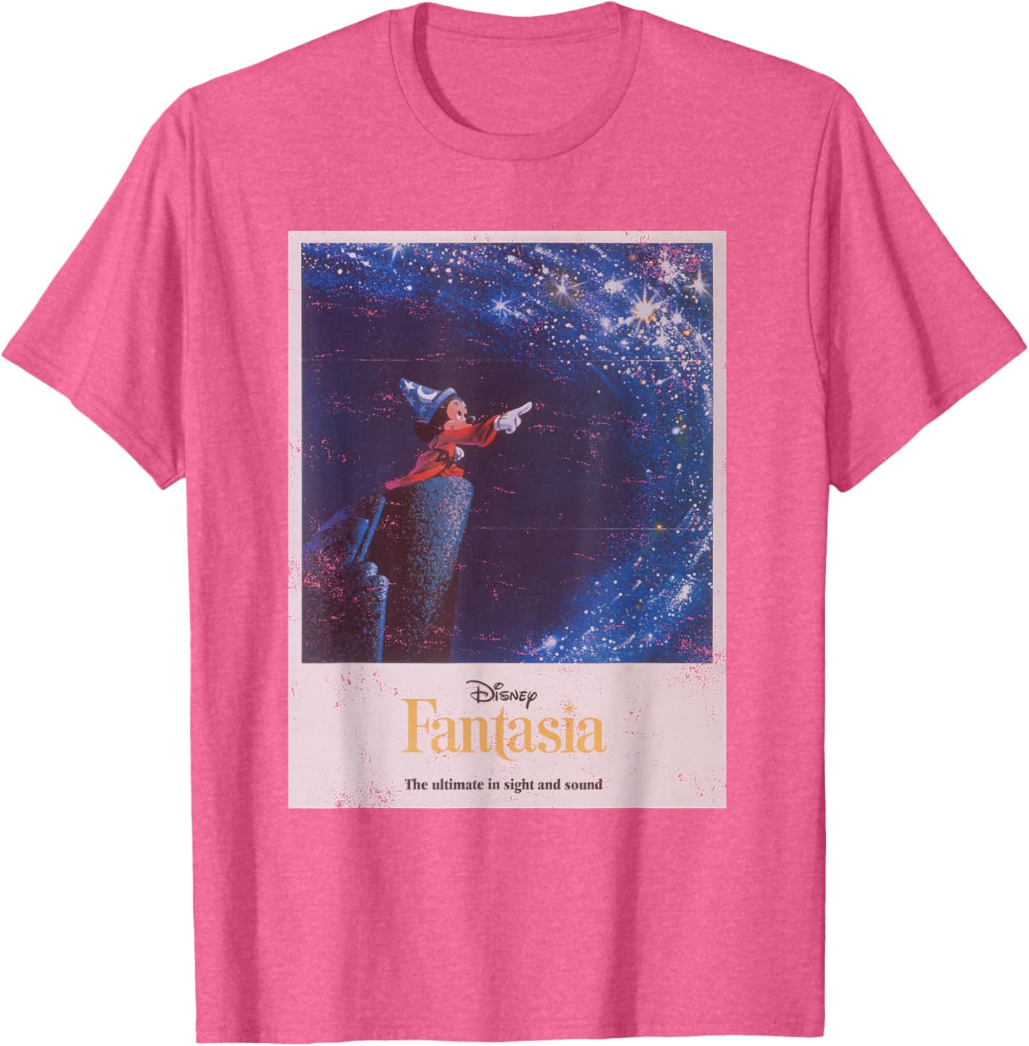 Disney Mickey Mouse Fantasia Retro Poster T-Shirt for Fans and Collectors - 22