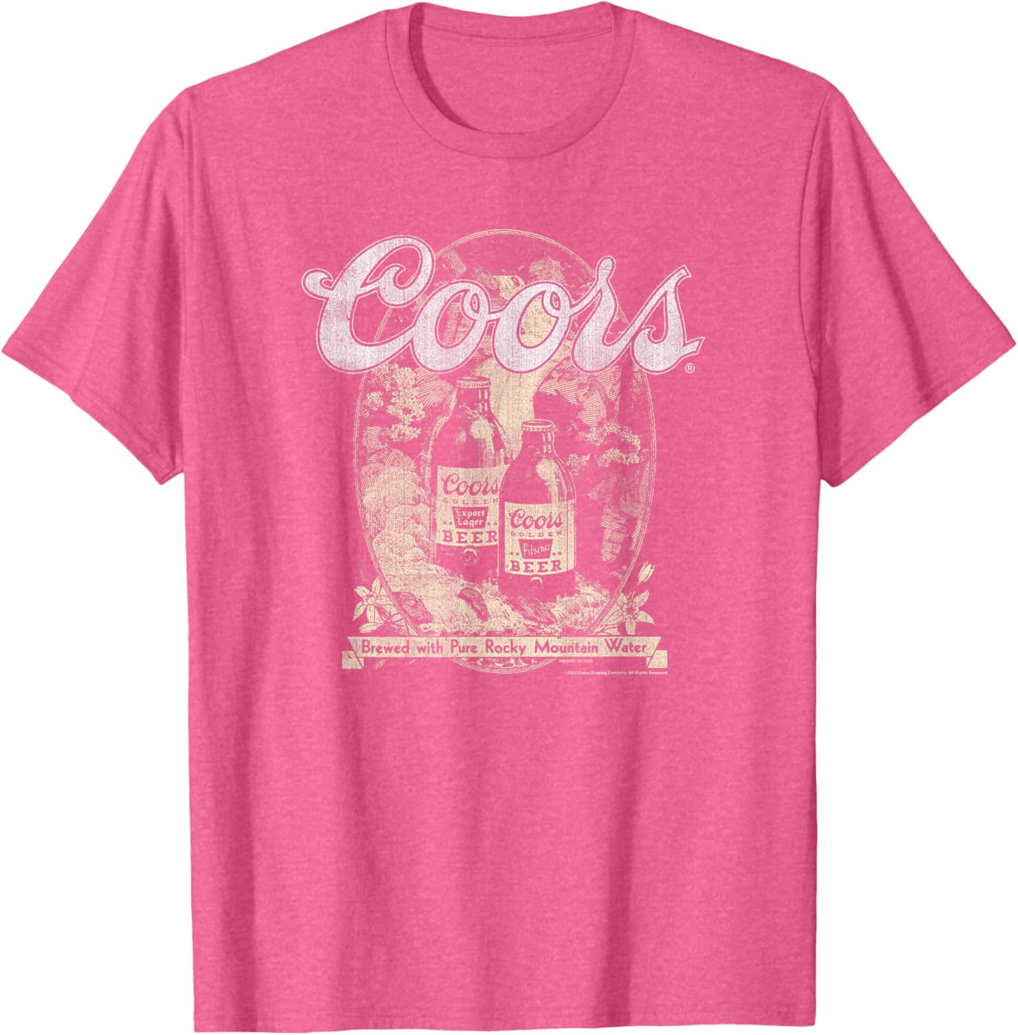 Coors Classic Beer Vintage Banquet T-Shirt for Beer Lovers - 3