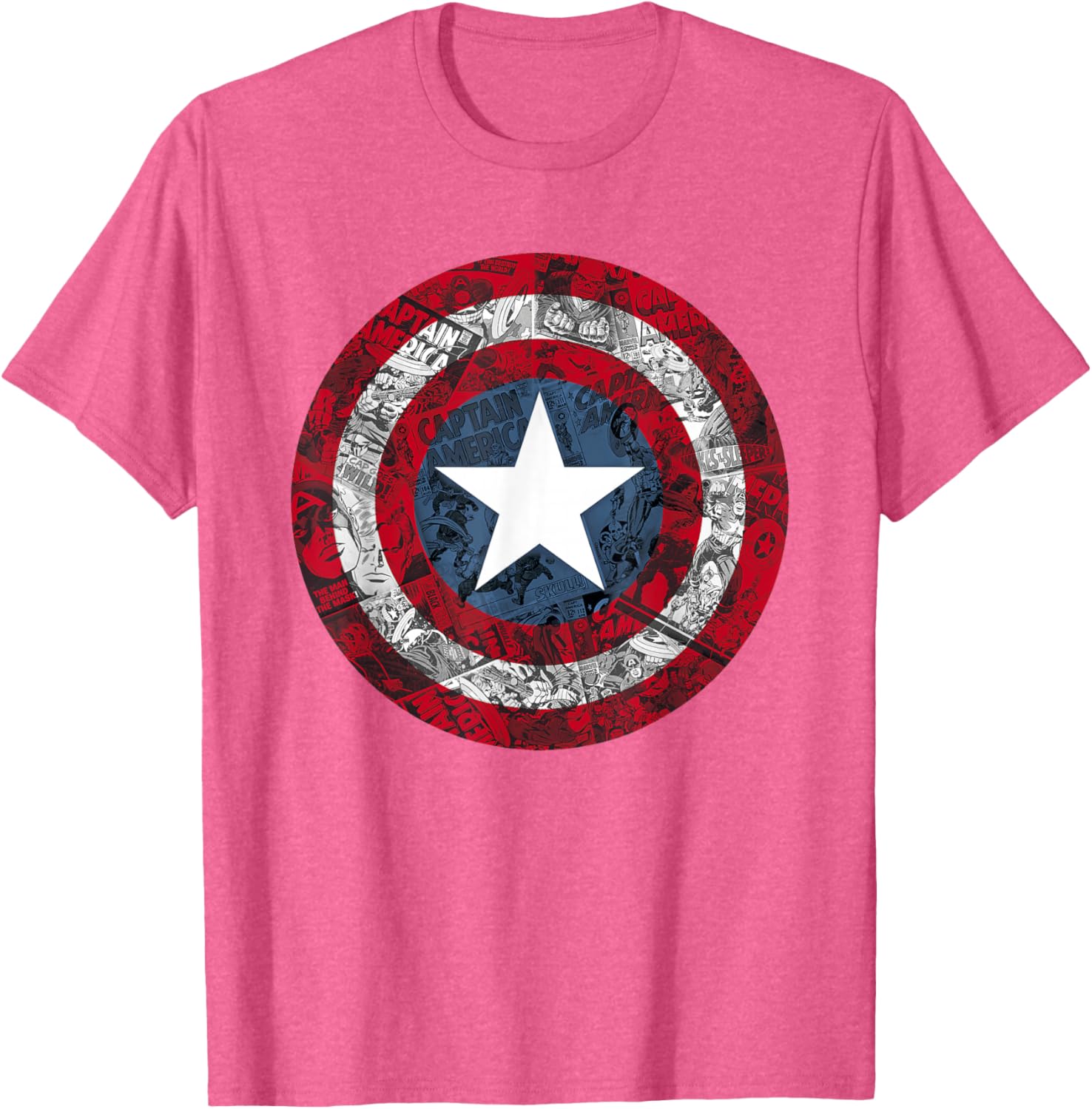 Captain America Avengers Shield T-Shirt for Marvel Fans and Collectors - 7