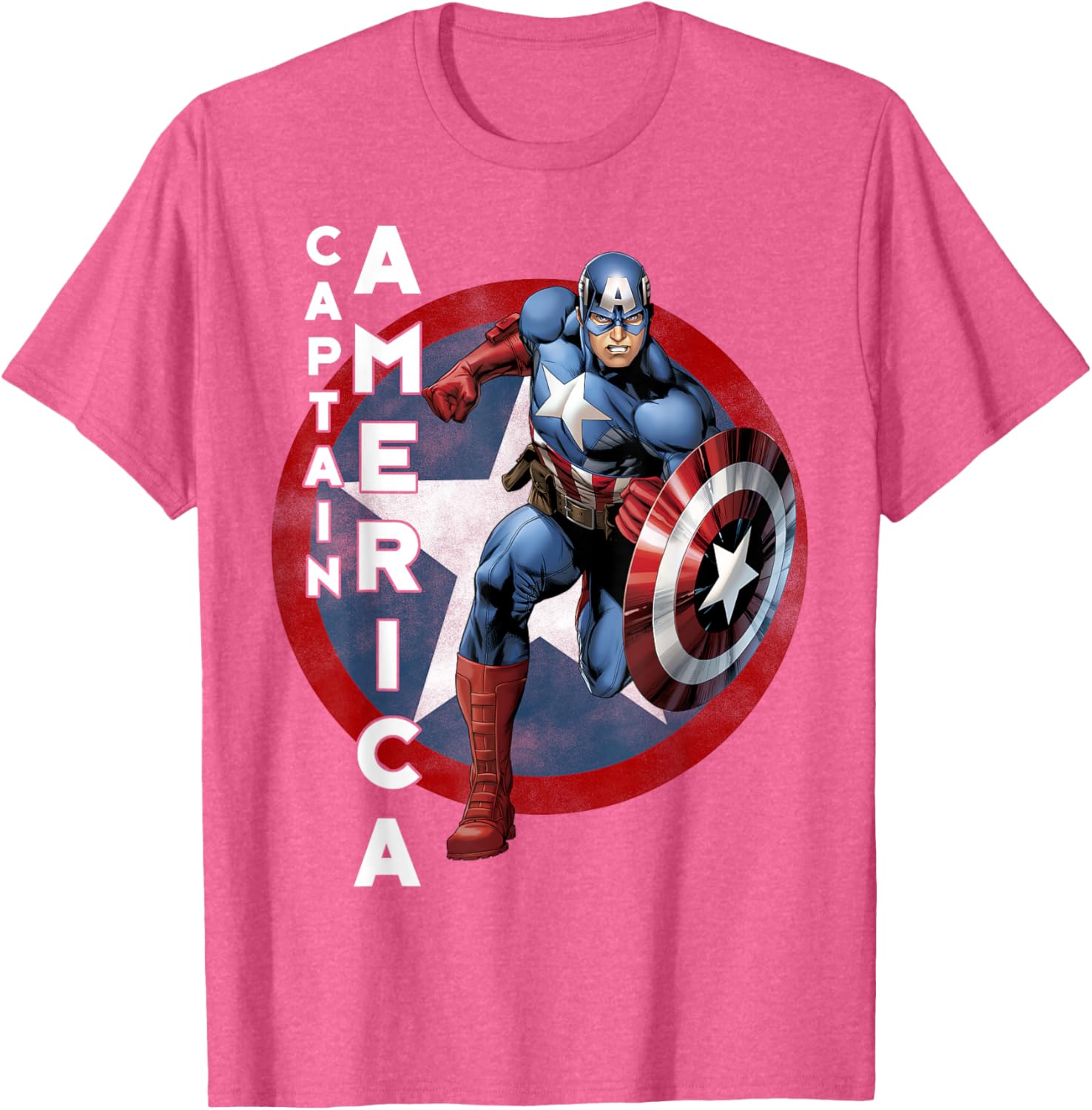 Vintage Captain America T-Shirt Marvel Avengers Icon for Fans and Collectors - 4