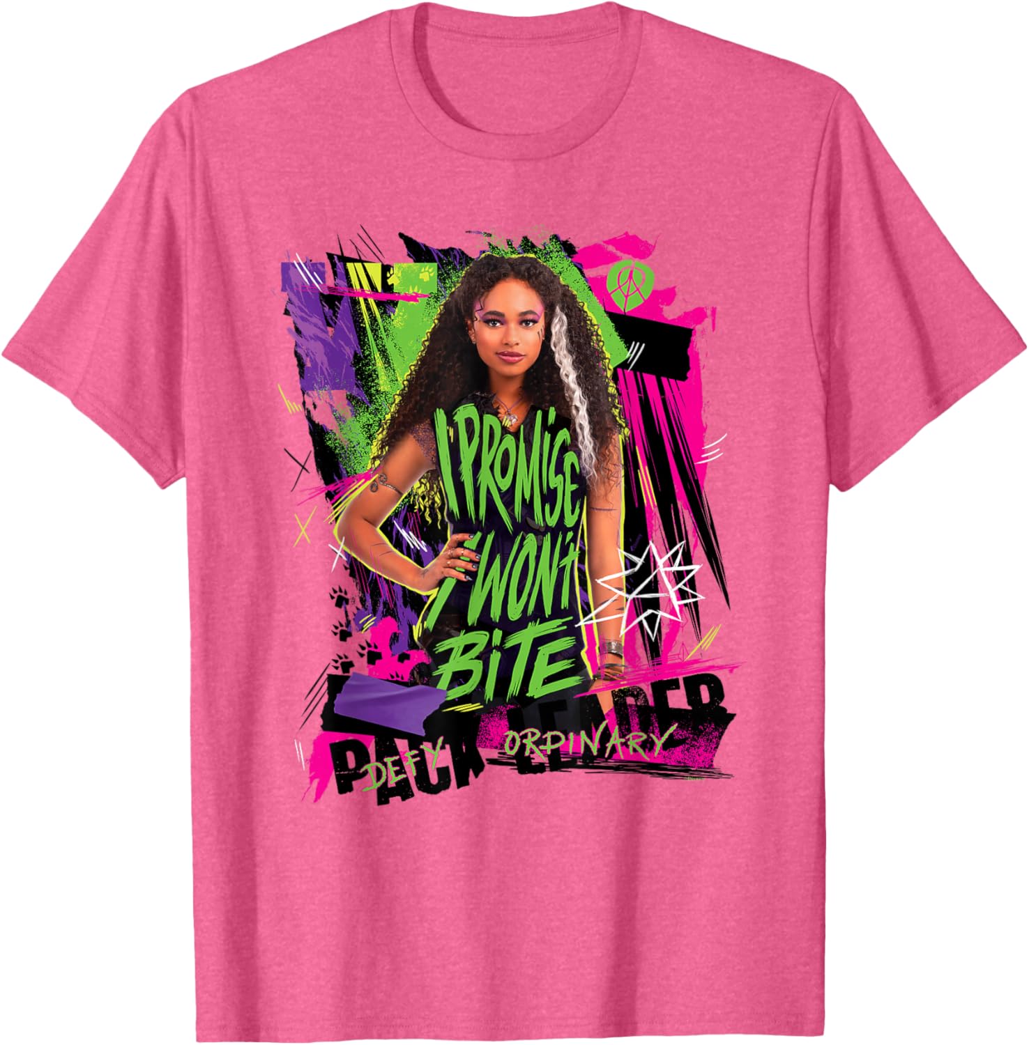 Disney Channel Zombies 3 Willa I Promise I Won’t Bite T-Shirt for Kids - 6