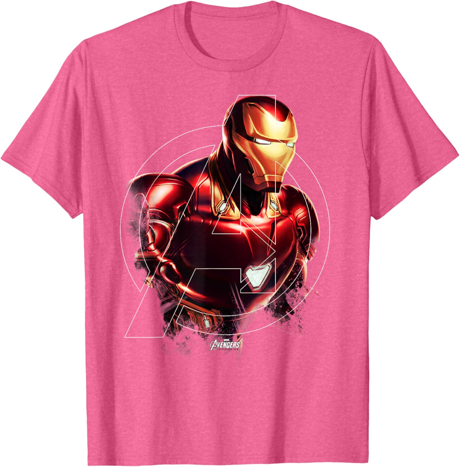 Iron Man Portrait Graphic T-Shirt Marvel Avengers Endgame Apparel - 4