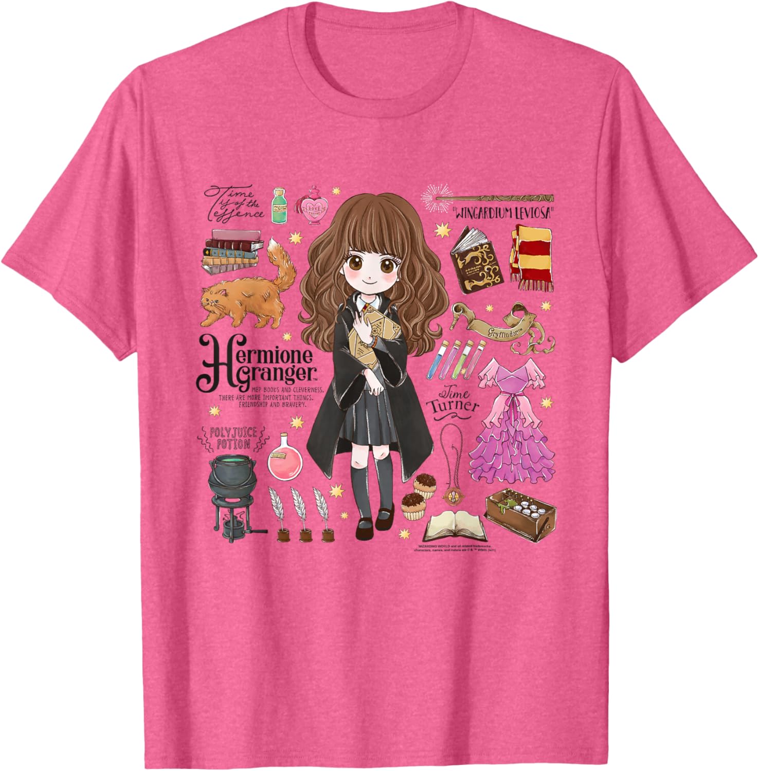 Harry Potter Hermione Granger T-Shirt for Fans of Magic and Adventure - 2