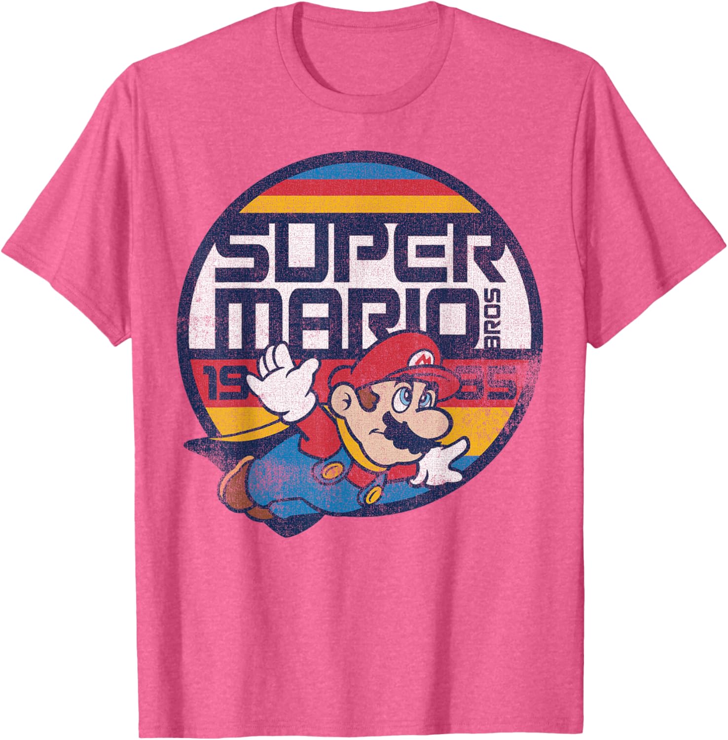 Super Mario Classic Retro Flying 1985 Graphic T-Shirt for Gamers - 2
