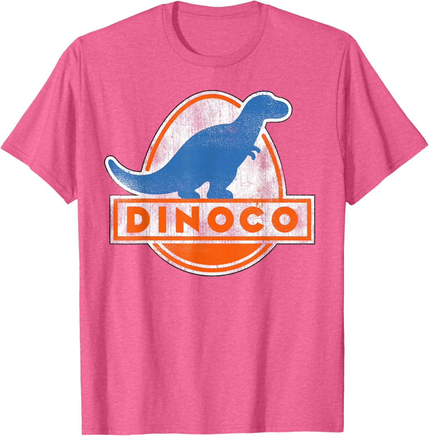Disney Pixar Cars Dinoco Vintage Dinosaur Logo T-Shirt for Fans - 5