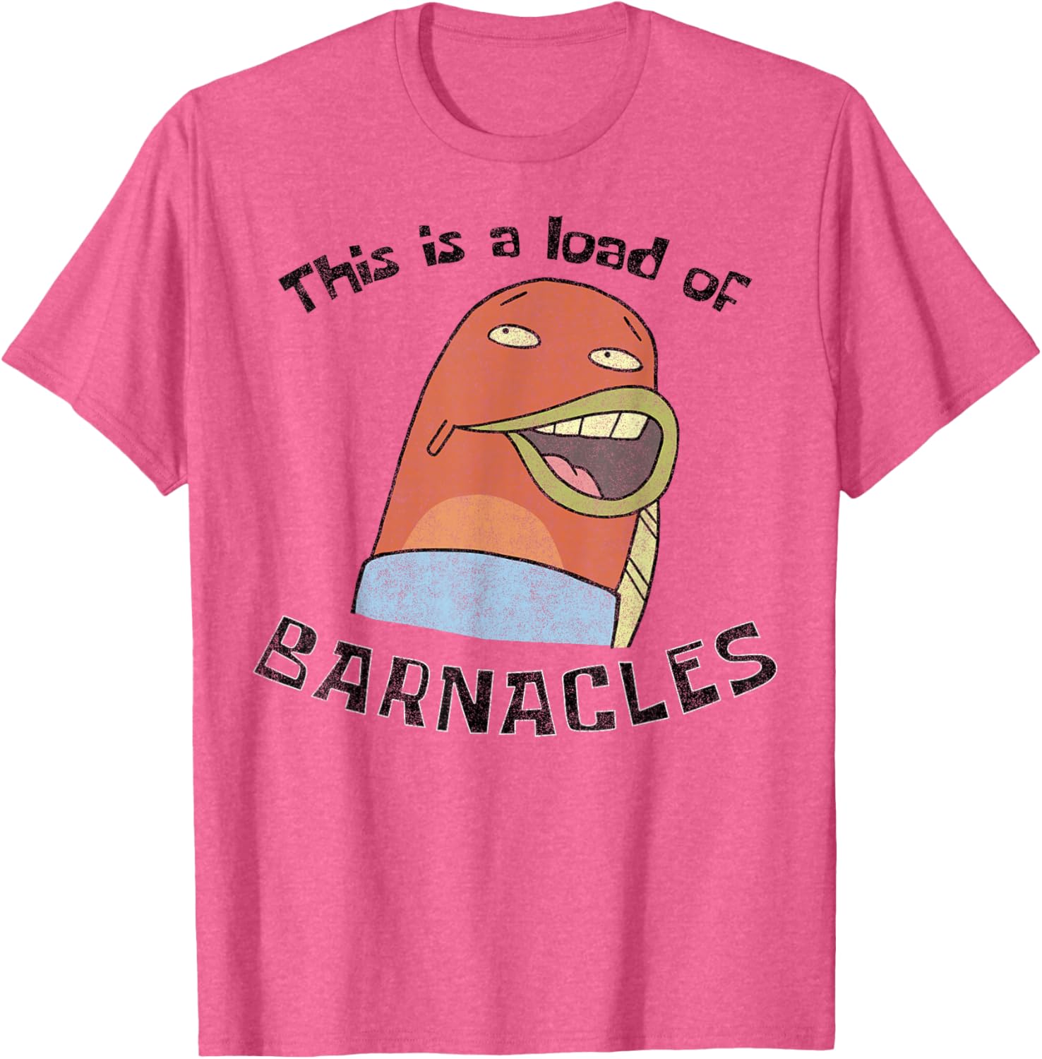 SpongeBob SquarePants Barnacles T-Shirt Fun Cartoon Apparel for Fans - 12