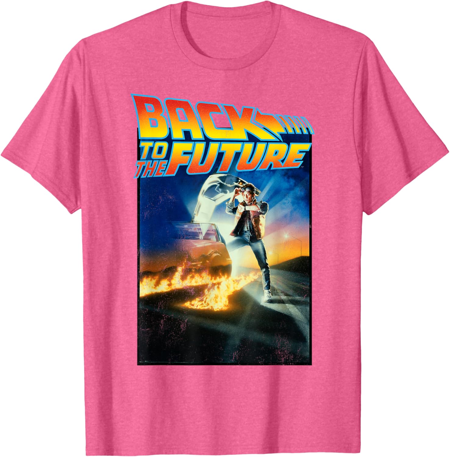 Classic Back To the Future Movie Poster T-Shirt for Fans and Collectors - 3