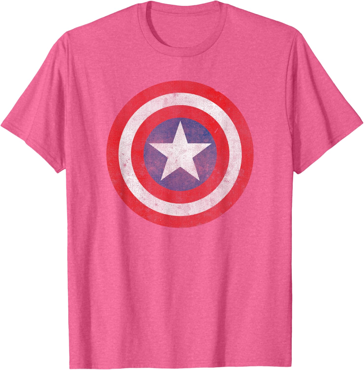 Retro Captain America Shield Costume T-Shirt for Marvel Fans - 12