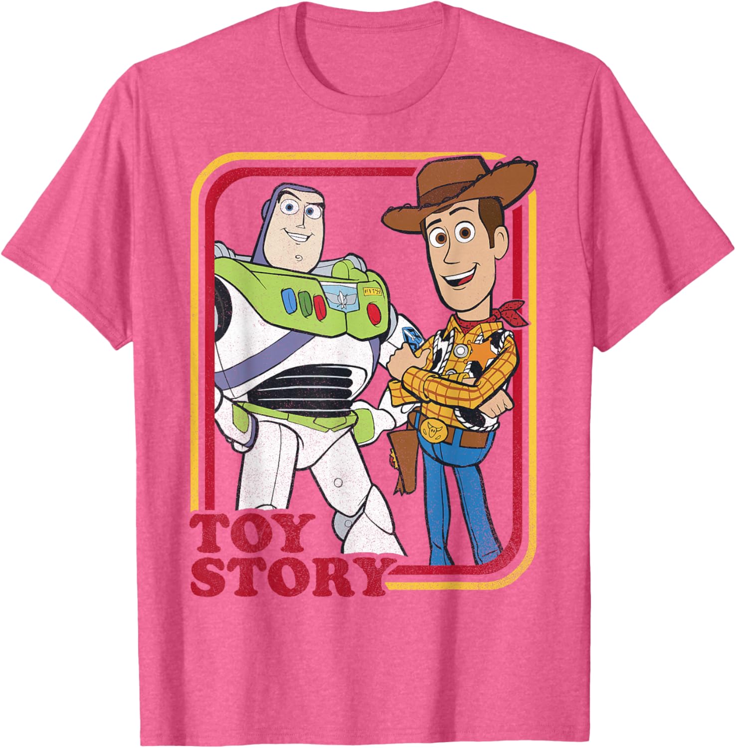 Disney Pixar Toy Story Buzz Lightyear and Woody Buds T-Shirt for Kids - 6